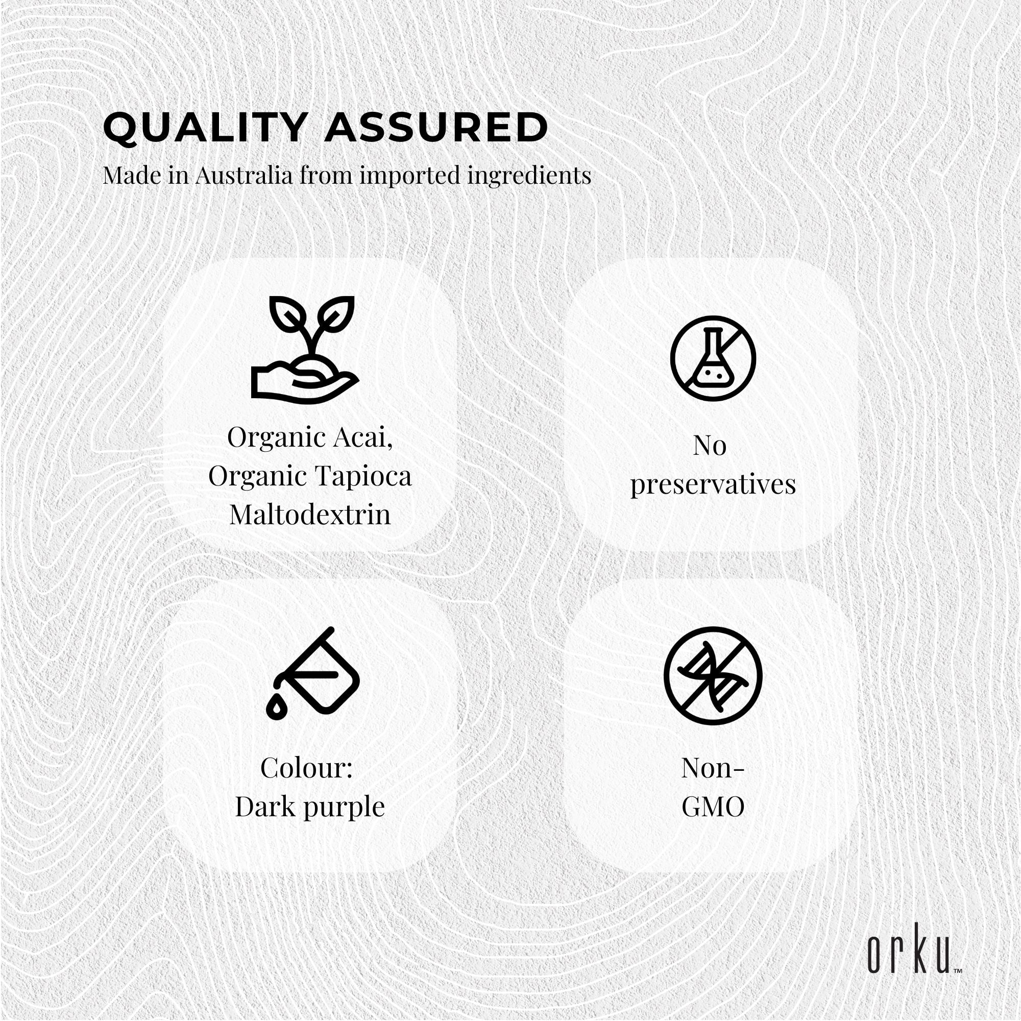 1Kg Acai Powder 100% Organic - Superfood Amazon Berries 9