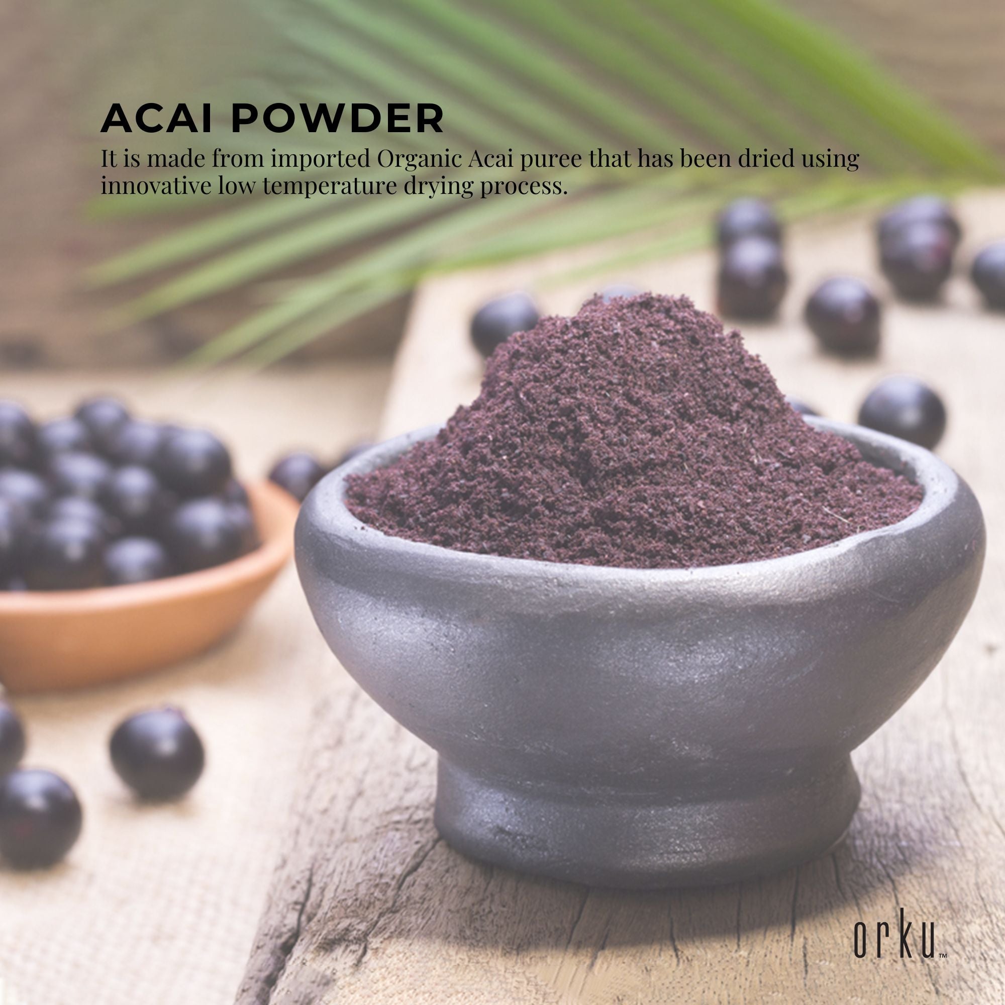 Bulk 10Kg Acai Powder 100% Organic - Superfood Amazon Berries 4