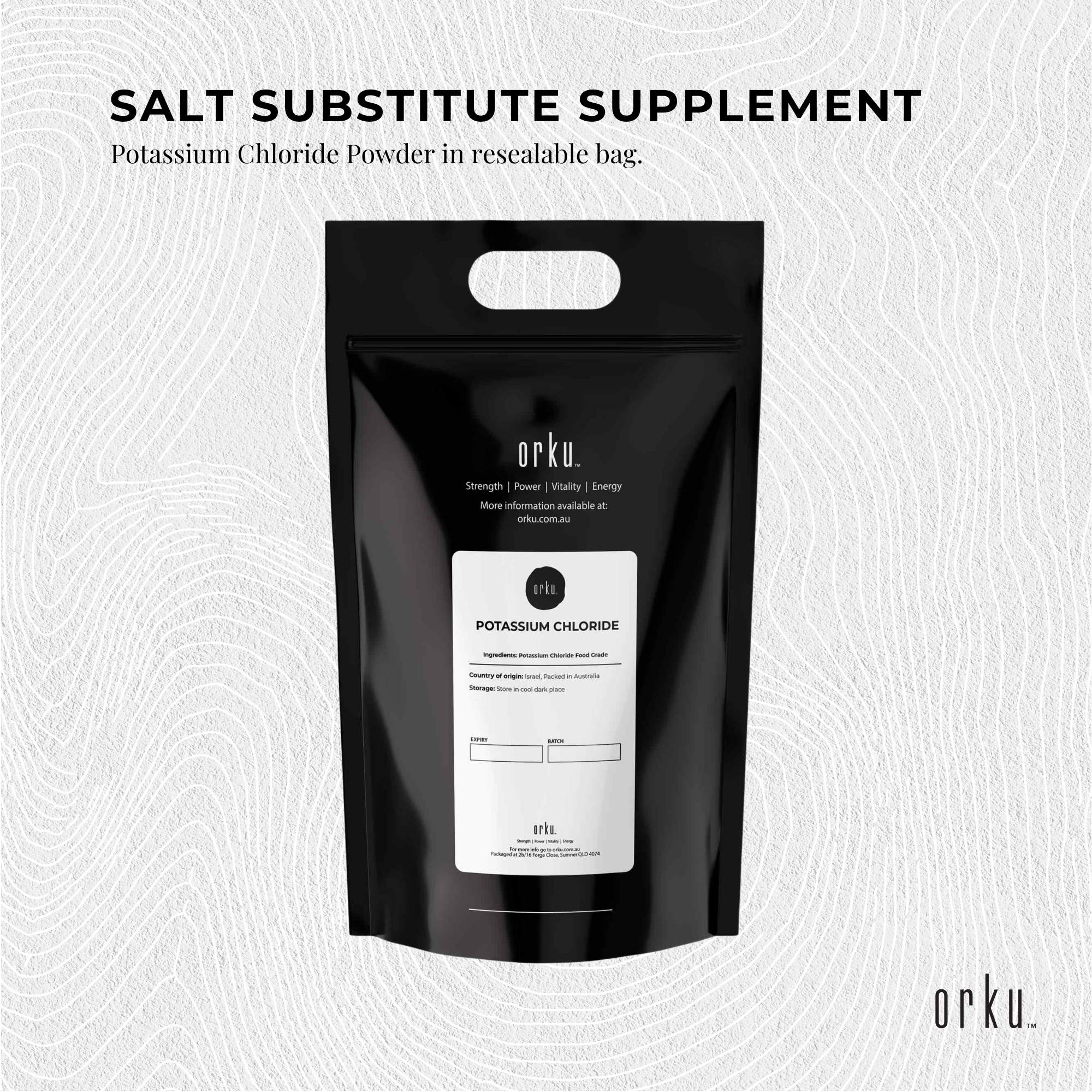 Bulk 10Kg Potassium Chloride Powder - Pure E508 Food Grade Salt Replacer 3