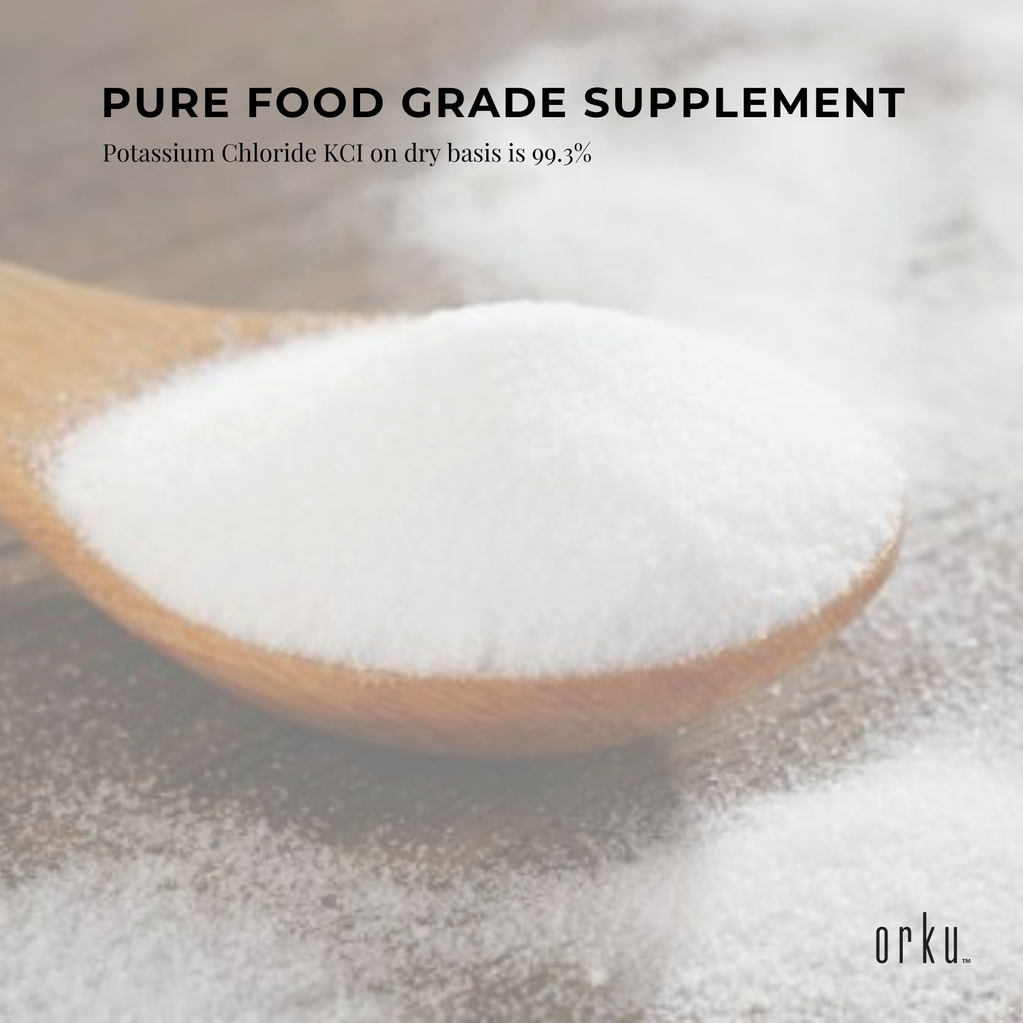 Bulk 10Kg Potassium Chloride Powder - Pure E508 Food Grade Salt Replacer 7