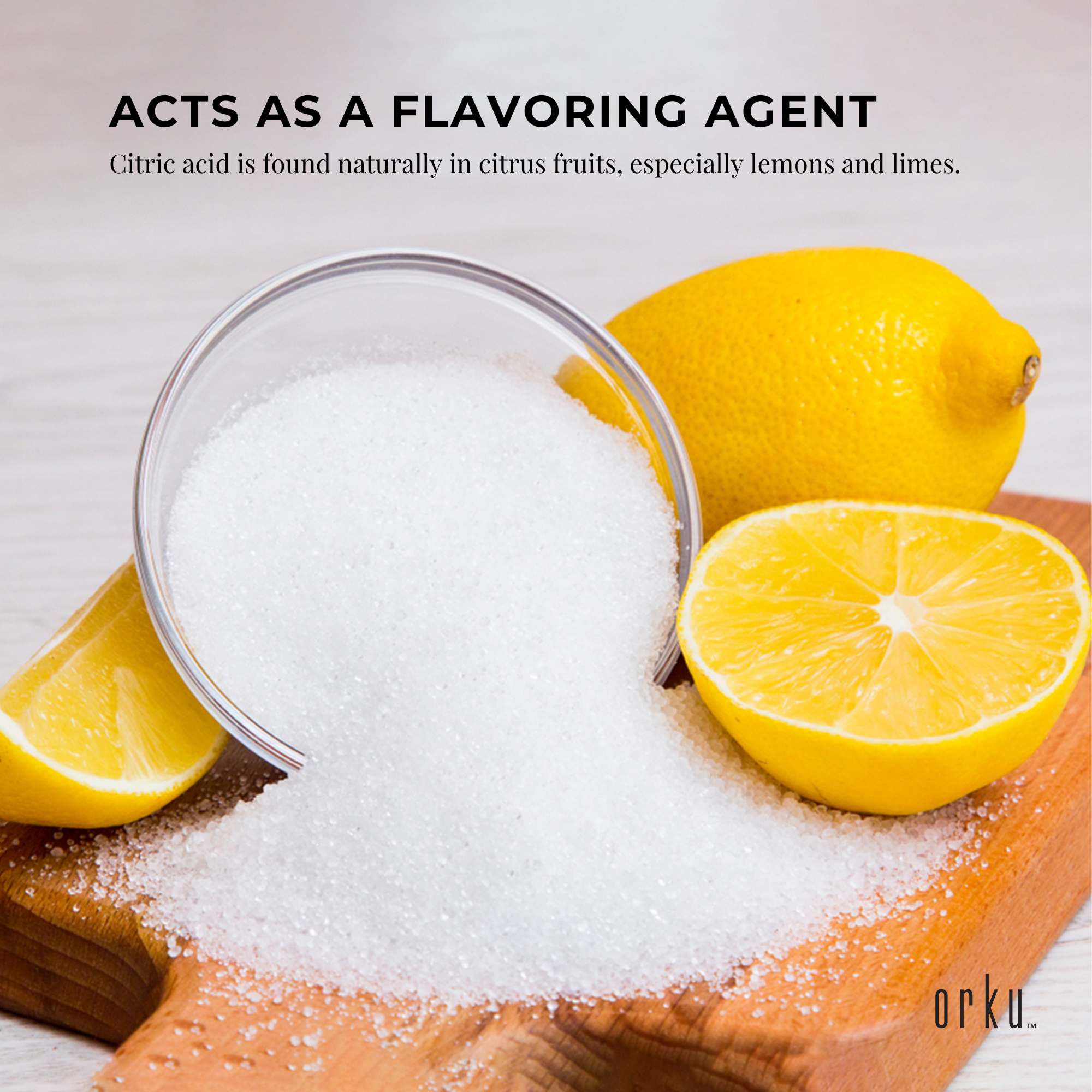 5Kg Citric Acid Powder Tub - Food Grade Anhydrous GMO Preservative Free c6h807 7