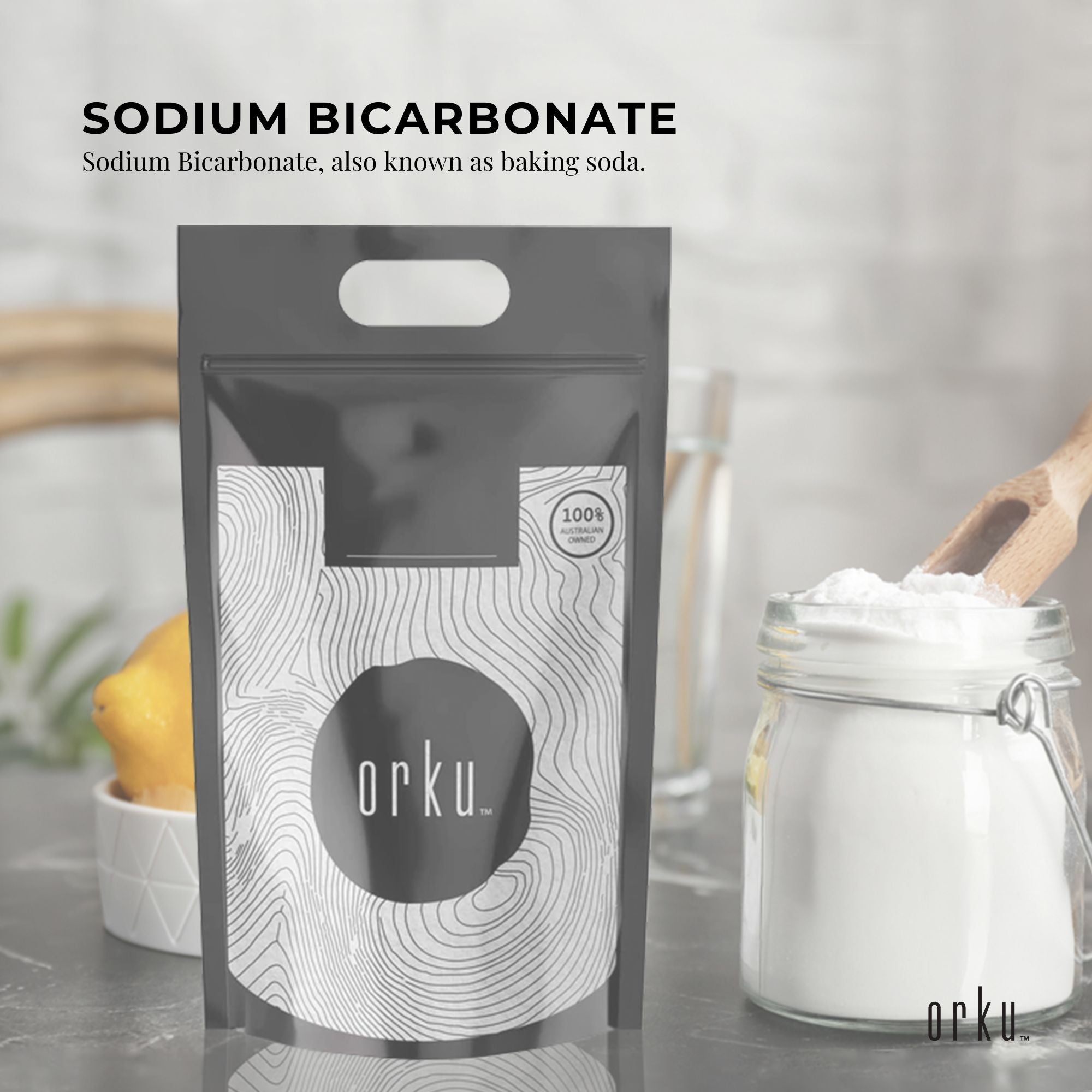 5Kg Sodium Bicarbonate - Food Grade Bicarb Baking Soda Hydrogen Carbonate Powder 3