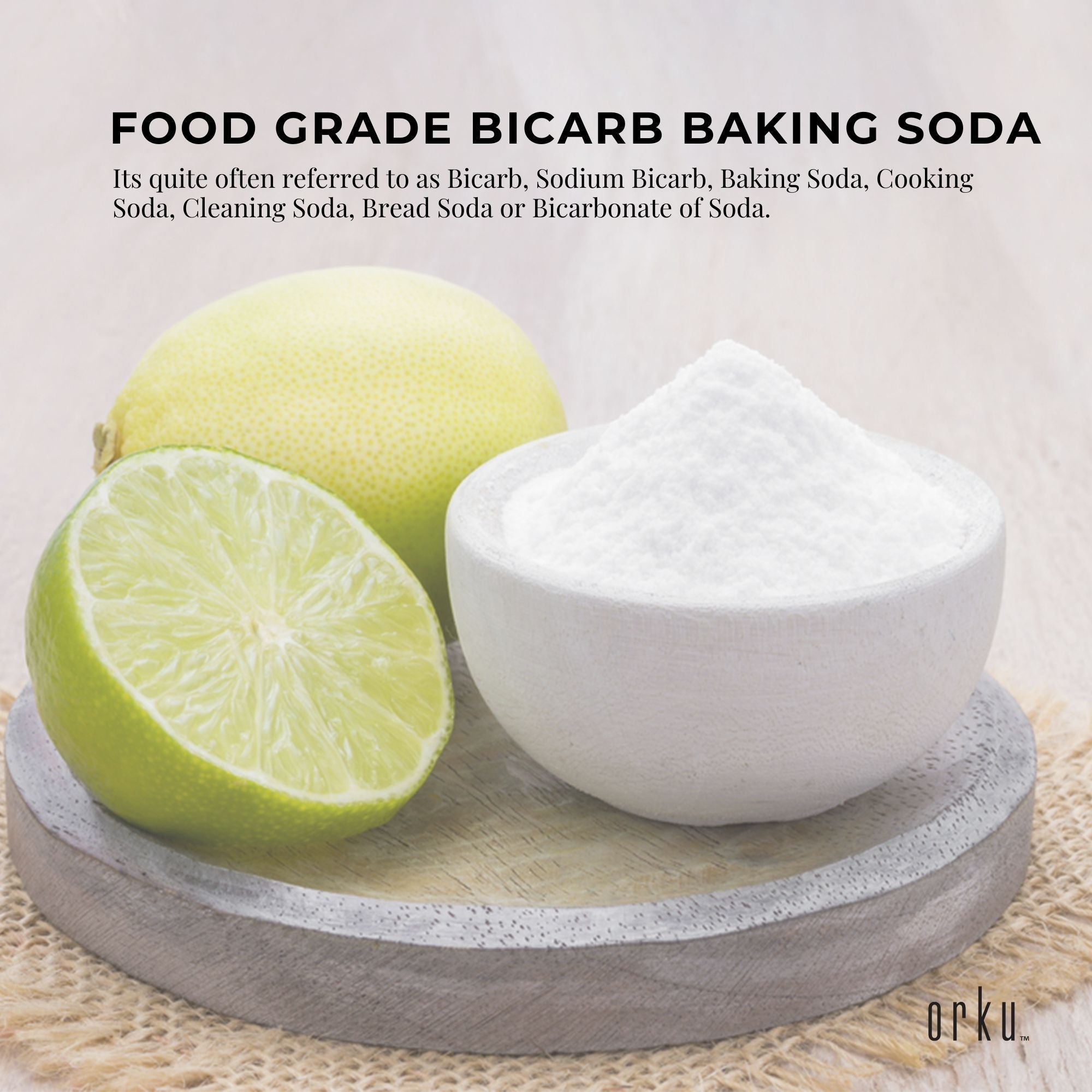 5Kg Sodium Bicarbonate - Food Grade Bicarb Baking Soda Hydrogen Carbonate Powder 8
