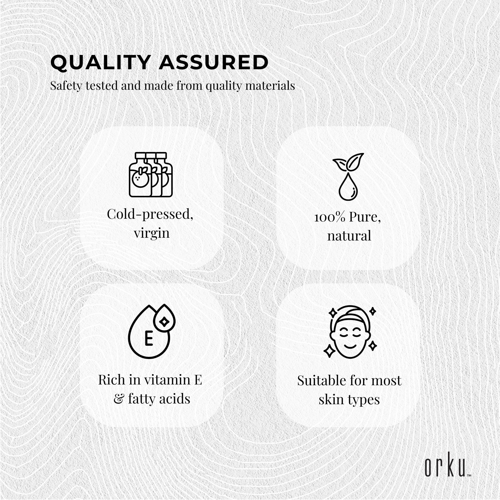 Orku 500ml Organic Neem Seed Oil Debitterised Cold Pressed Azadirachtin Indica 8