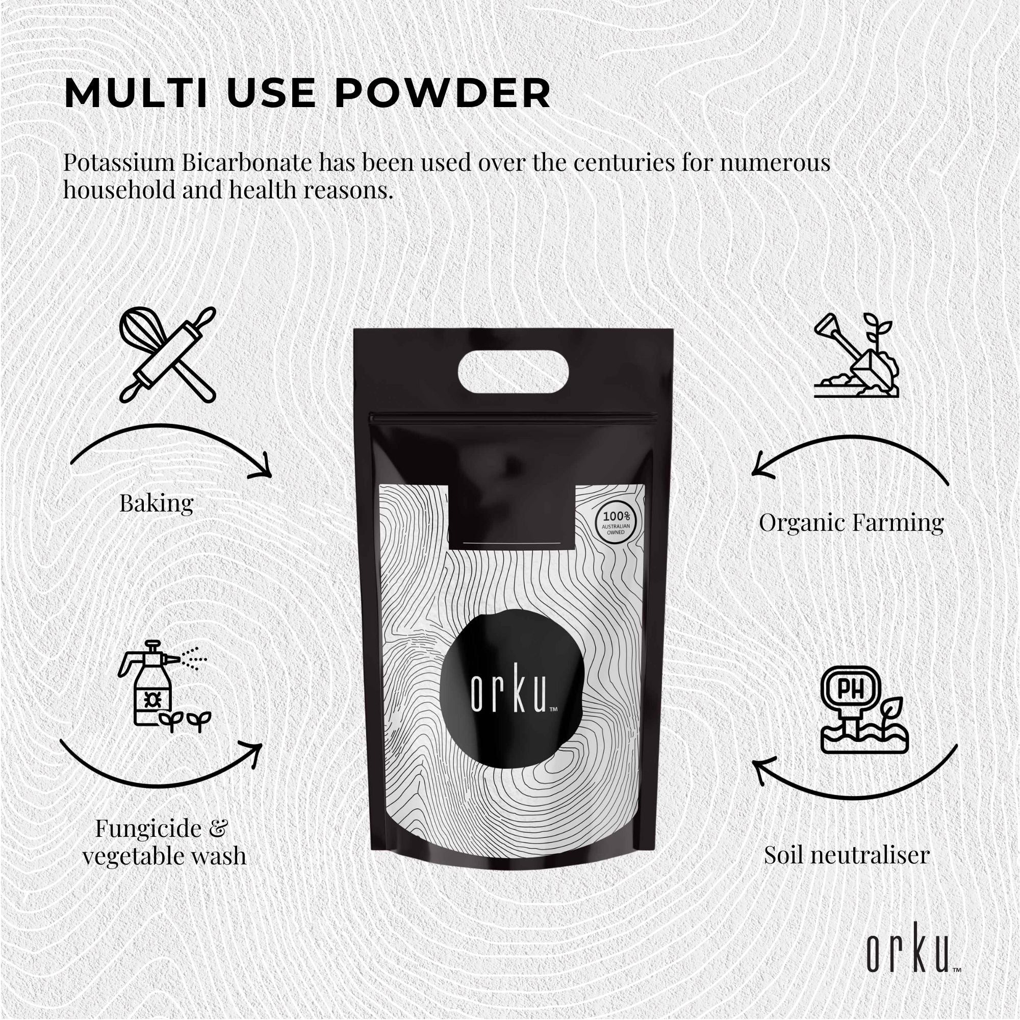 5Kg Organic Potassium Bicarbonate Powder - Food Grade Pure FCC Brewing Baking 3