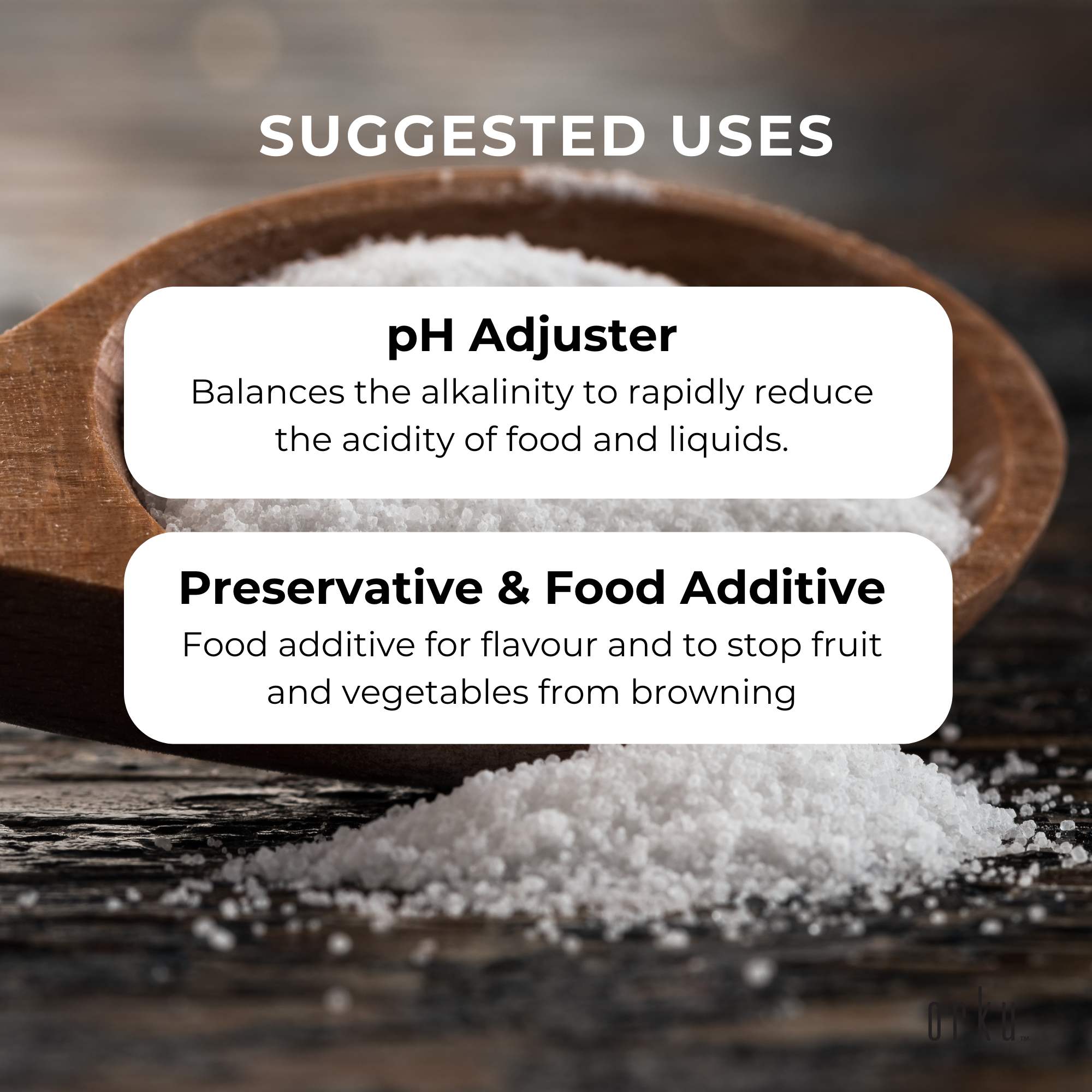 1Kg Sodium Citrate Powder - Trisodium Food Grade Salt Acid Preservative 6