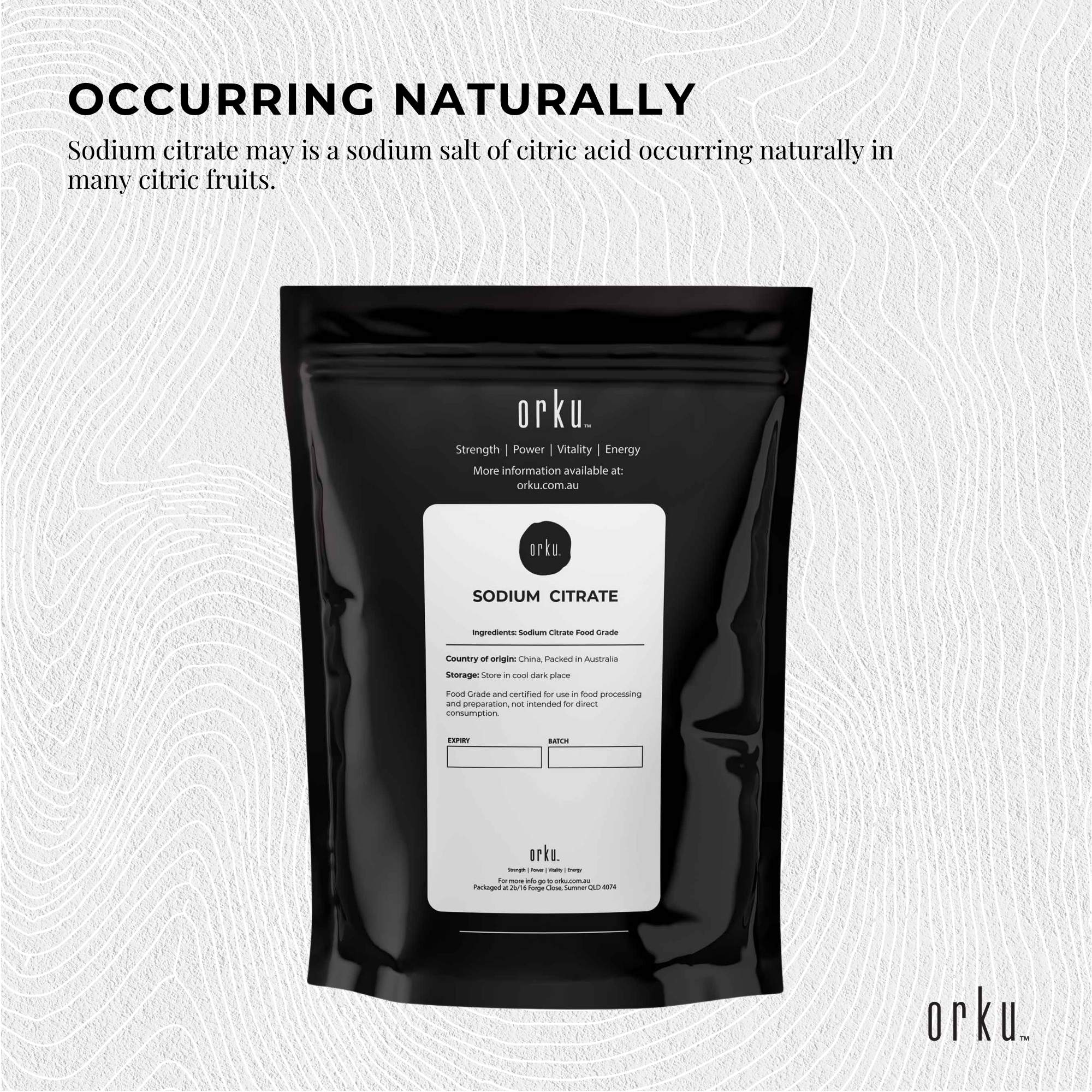 2Kg Sodium Citrate Powder - Trisodium Food Grade Salt Acid Preservative 4