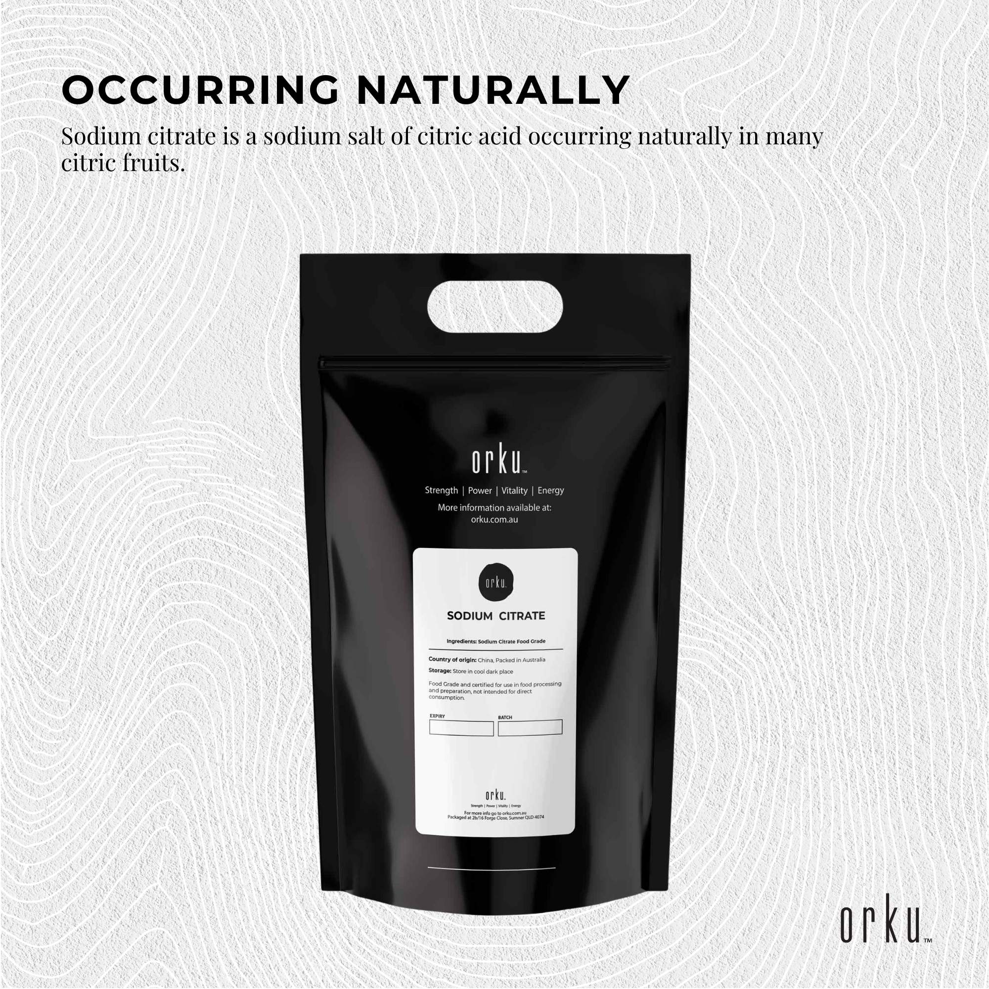 5Kg Sodium Citrate Powder - Trisodium Food Grade Salt Acid Preservative 3