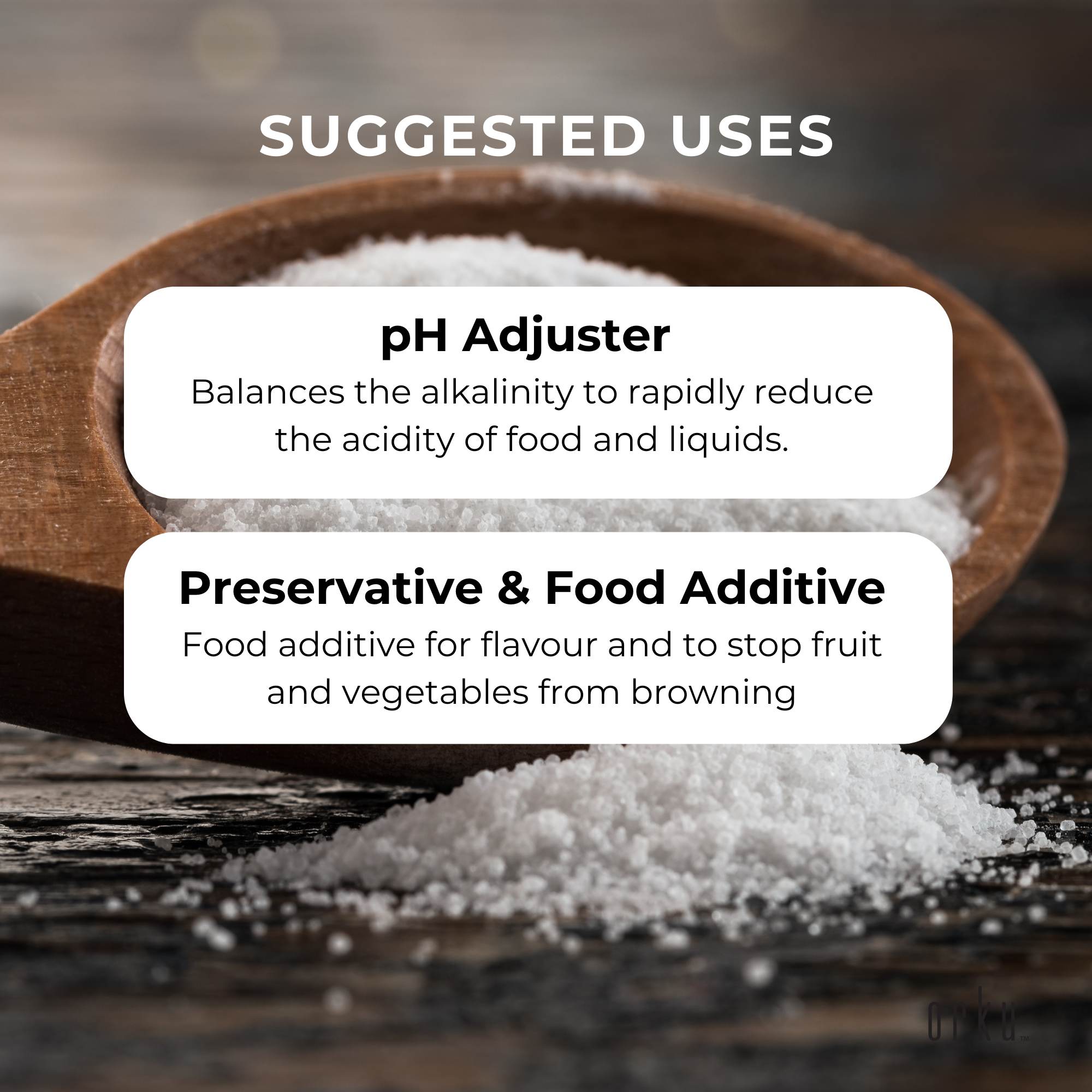 1.3Kg Sodium Citrate Powder Tub - Trisodium Food Grade Salt Acid Preservative 6