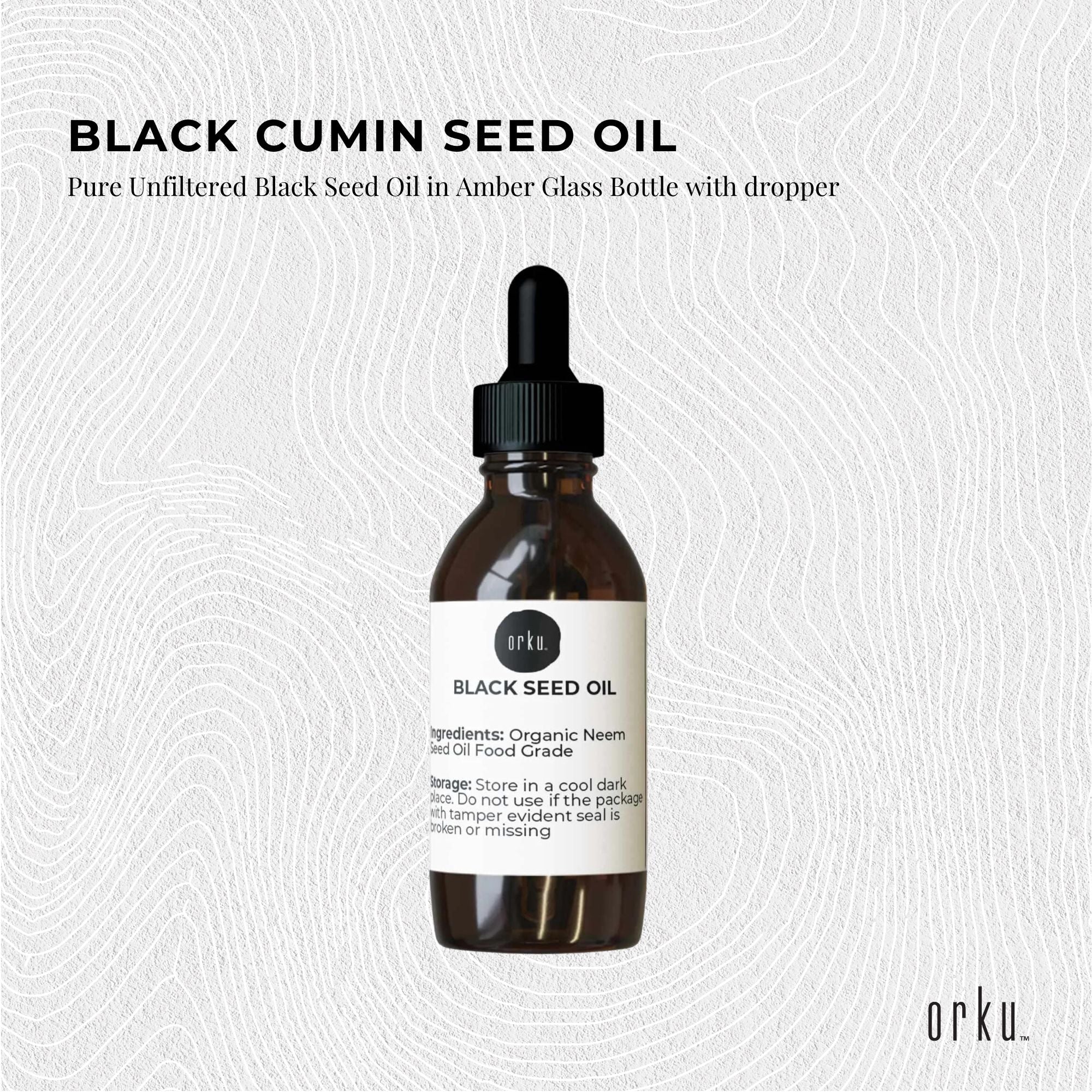 25ml Pure Black Seed Oil - 100% Ethiopian Nigella Sativa Cumin Cold Pressed 3