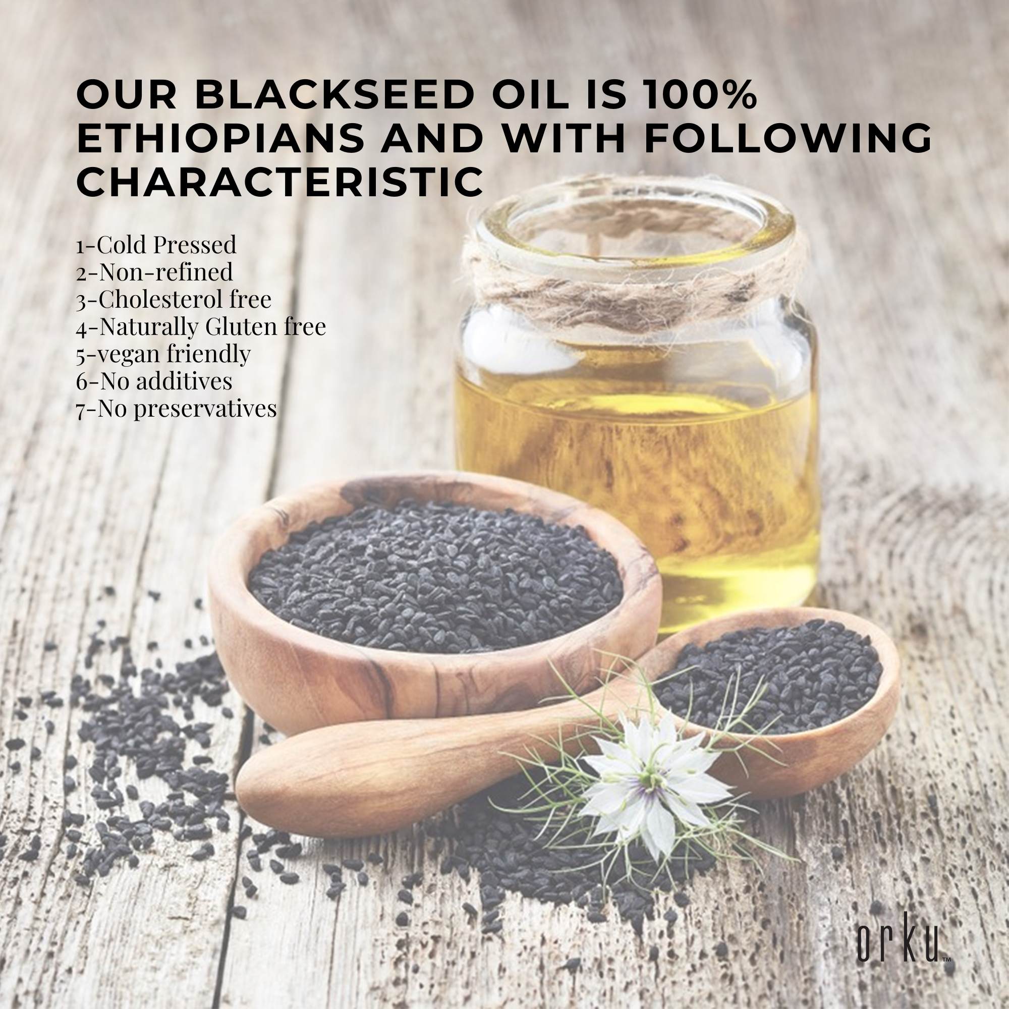 5L Pure Black Seed Oil - 100% Ethiopian Nigella Sativa Cumin Cold Pressed 6