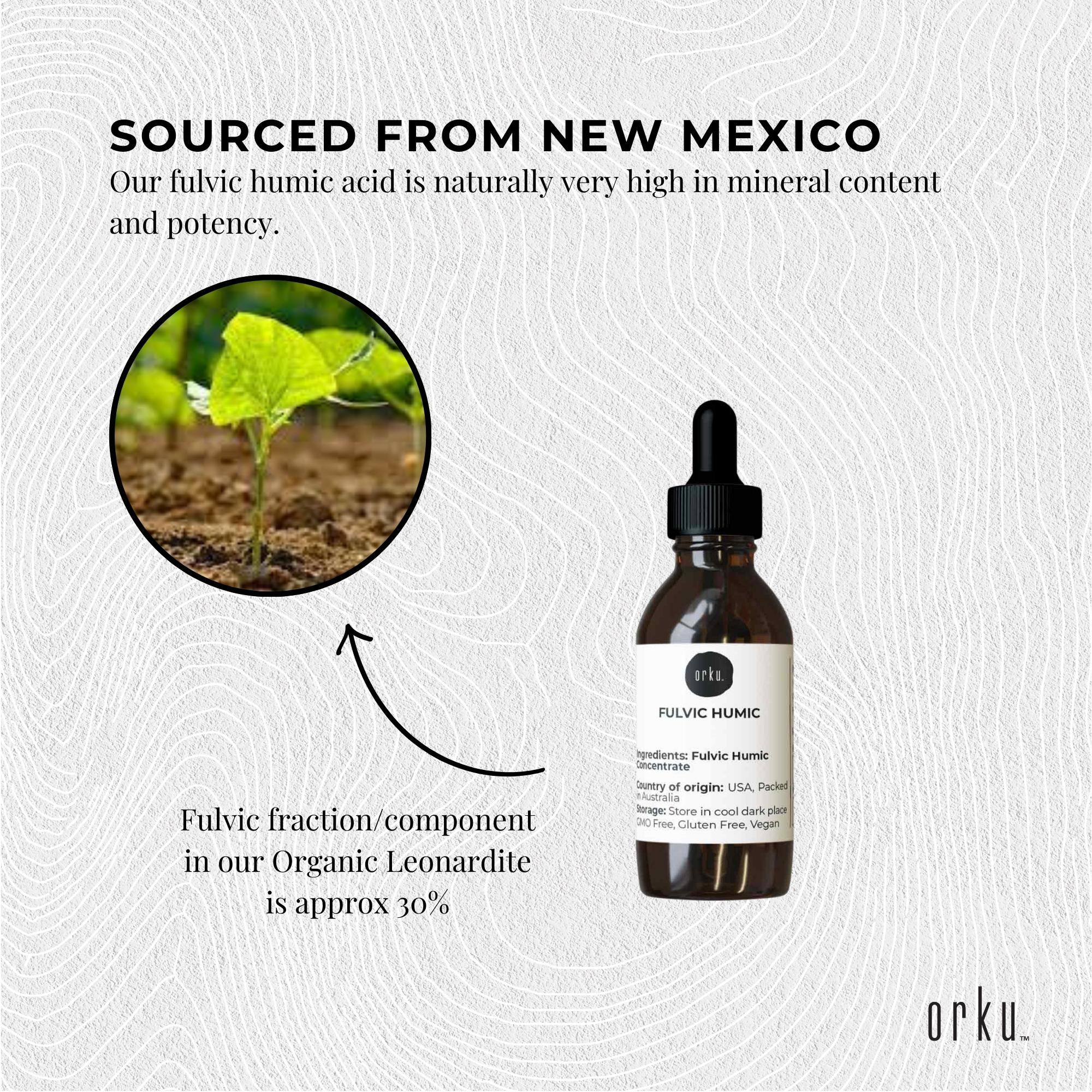 25ml Fulvic Humic Concentrate Liquid FHC 3