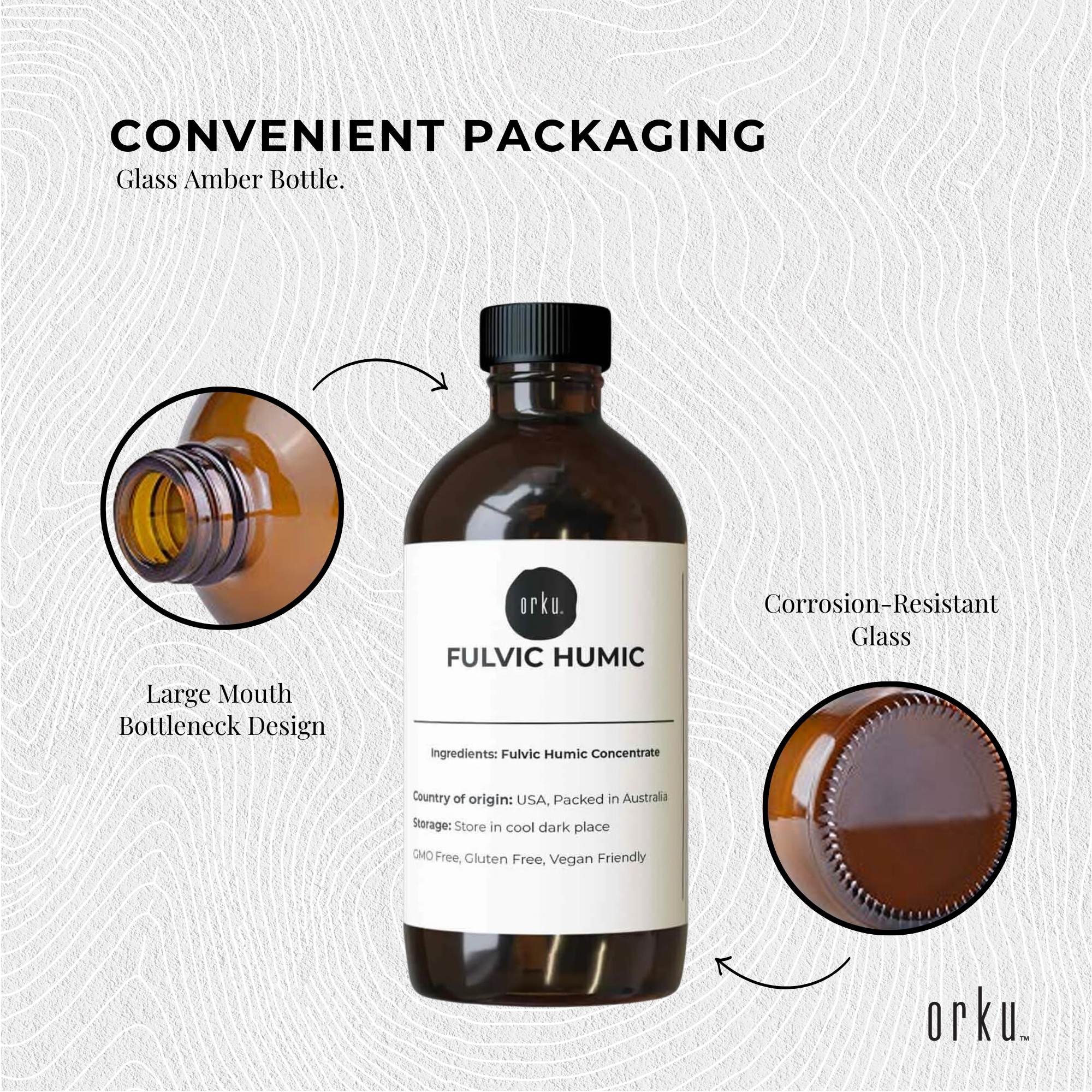 100ml Fulvic Humic Liquid Concentrate FHC 5