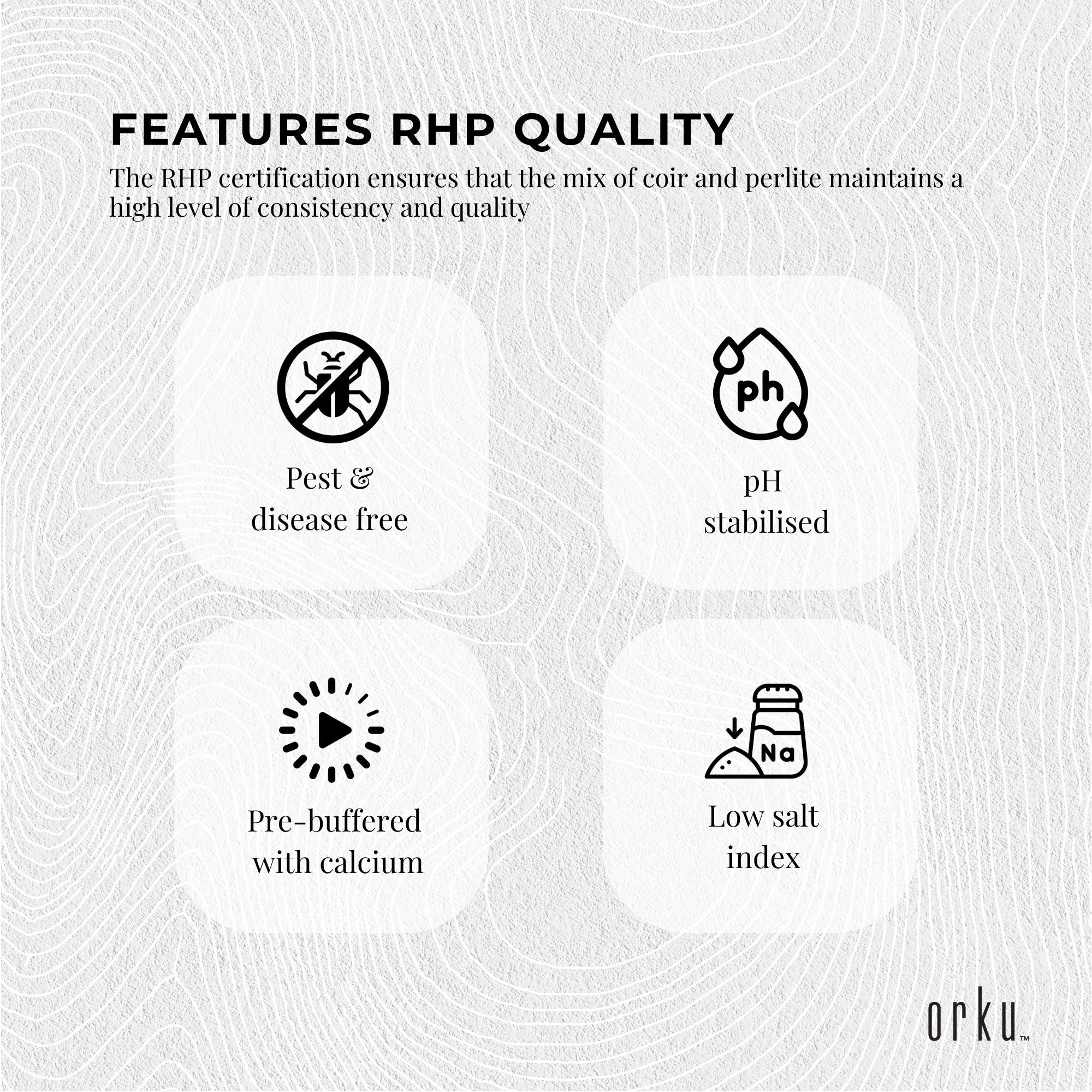 5L Premium Coco Perlite Mix - 70% Coir Husk 30% Hydroponic Plant Growing Medium 10