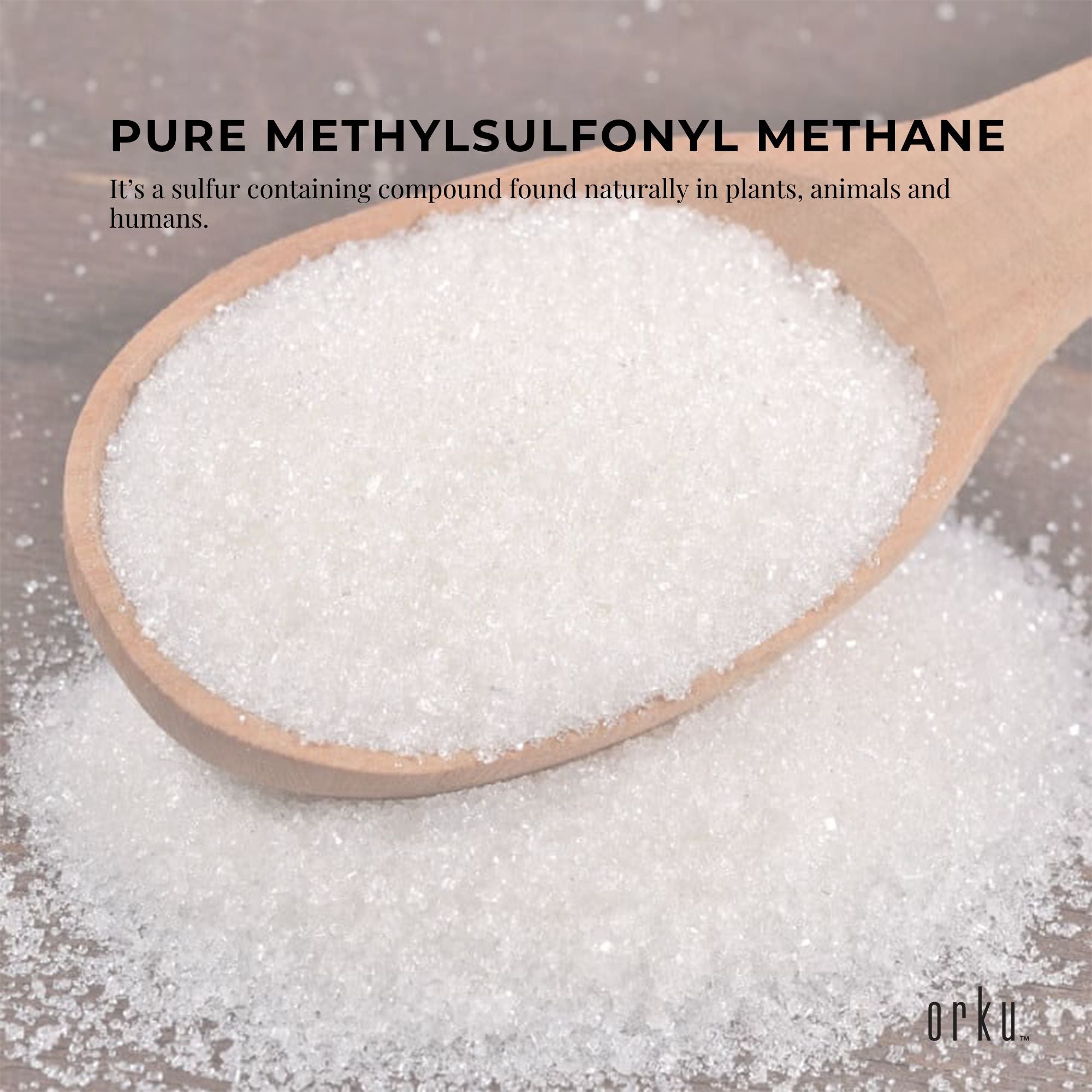 10Kg MSM Powder or Crystals Tub - 99% Pure Methylsulfonylmethane Dimethyl Sulfone 6