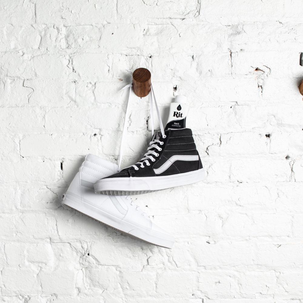 236ml Black Fabric Dye Rit Clothes All Purpose Liquid Cloth Tie Colours Cotton 3