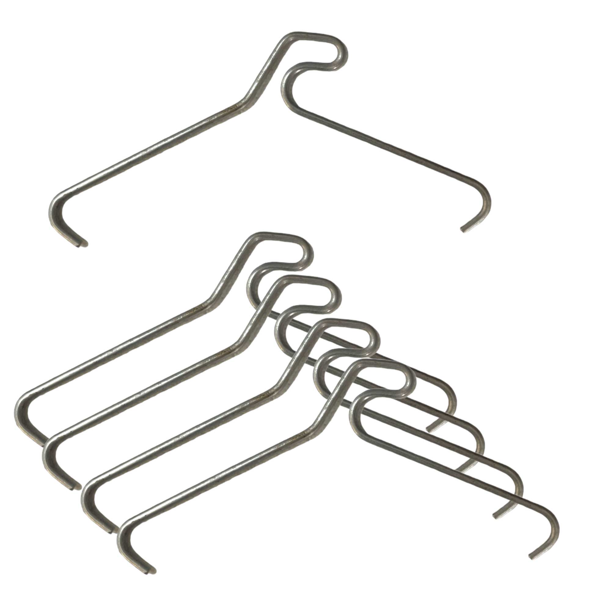 5 Pack 90mm (3.5") Brick Hooks - Wall Crab Clips Hangers For Pictures Plants 3