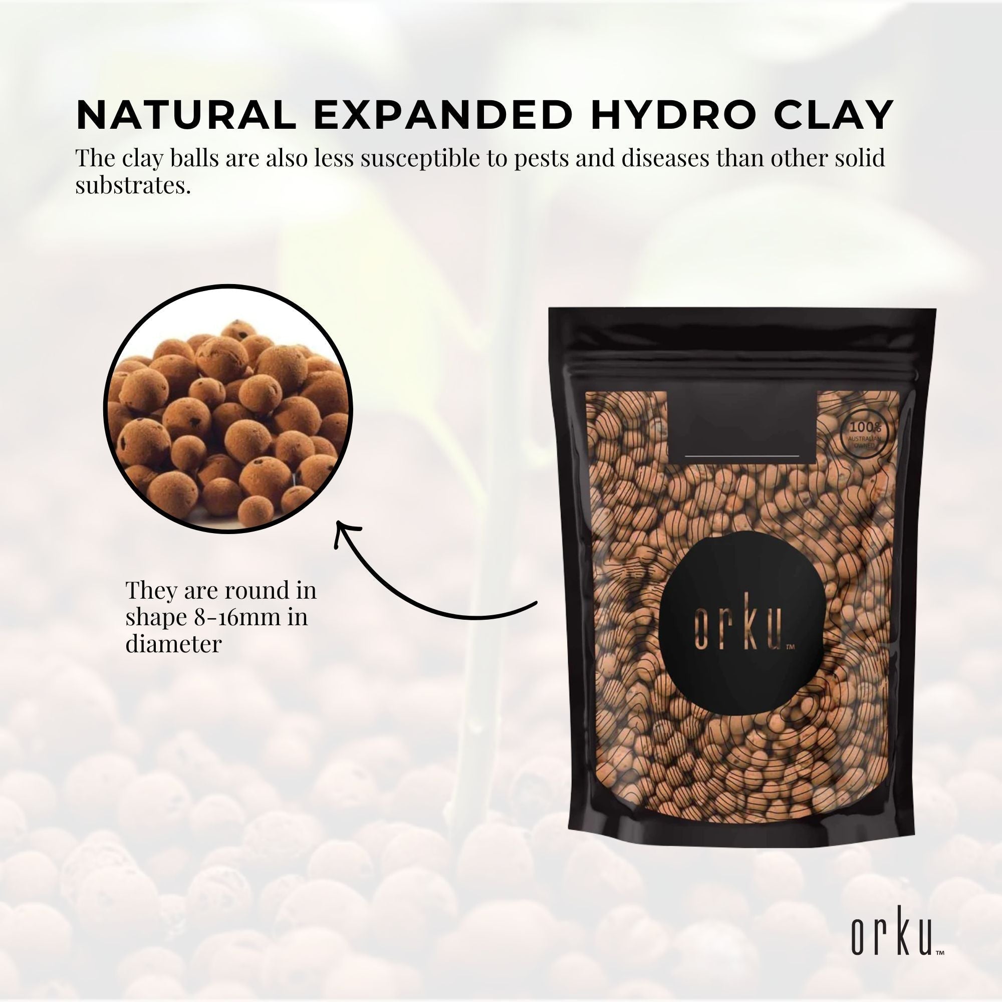 1L Hydro Clay Balls - Natural Premium Hydroponic Expanded Plant Growing Medium 4