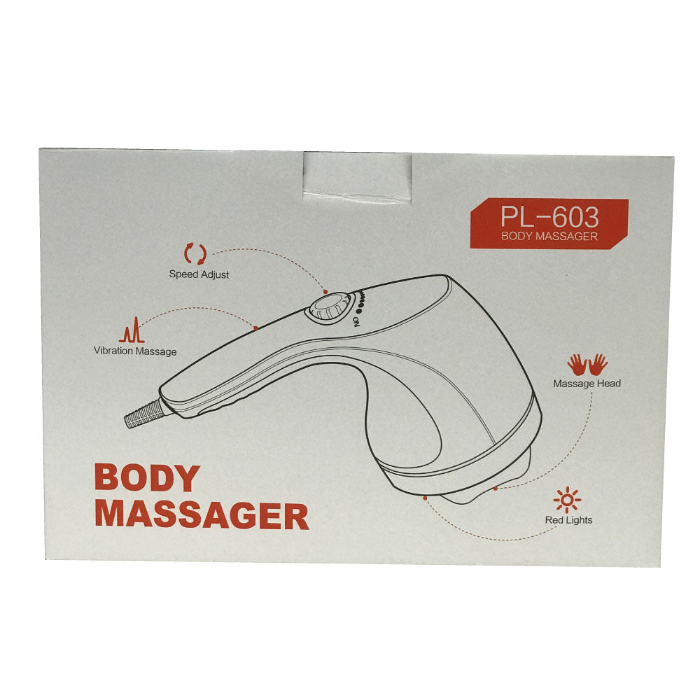 Full Body Vibration Handheld Massager - 4 Massage Heads Neck Shoulders Back Legs 9