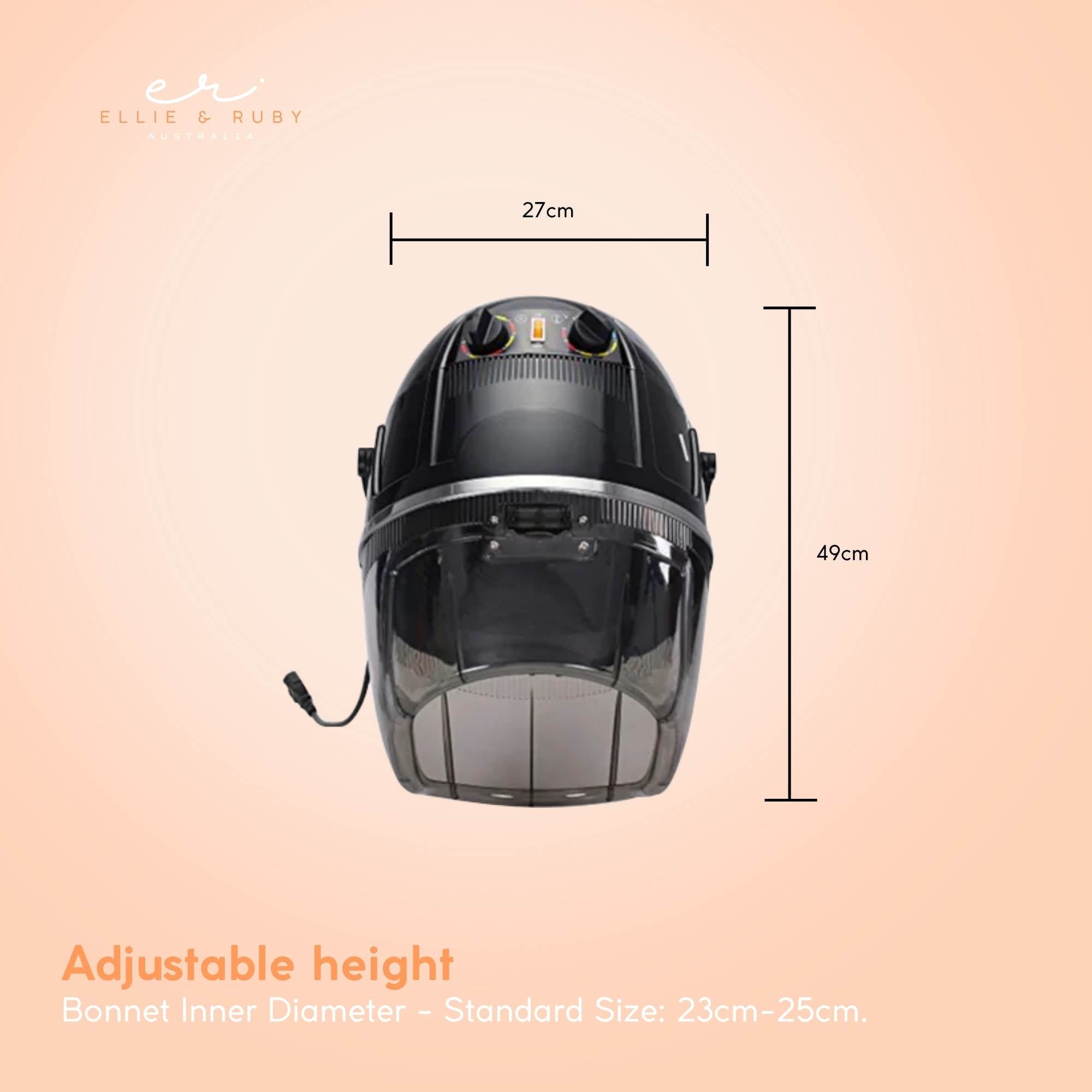 Ellie & Ruby Hanging Hooded Hair Dryer Wall Mounted Bonnet Hood Salon Hairdryer 3