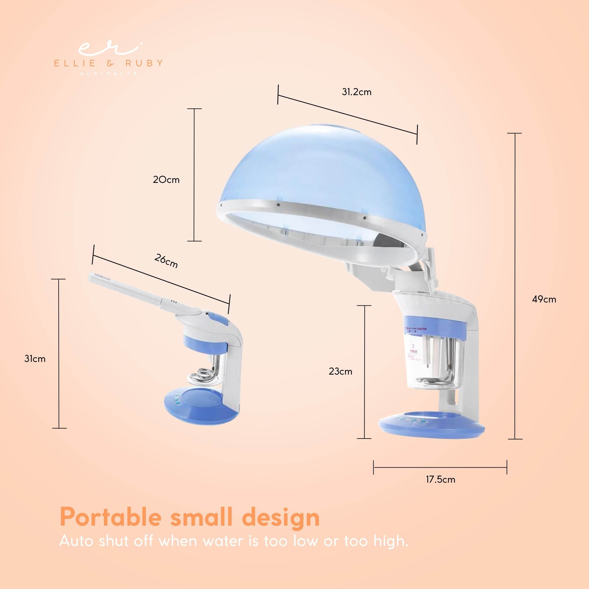 2 In 1 Facial and Hair Steamer Face Skin Portable Table Top Steam Ozone Machine 3