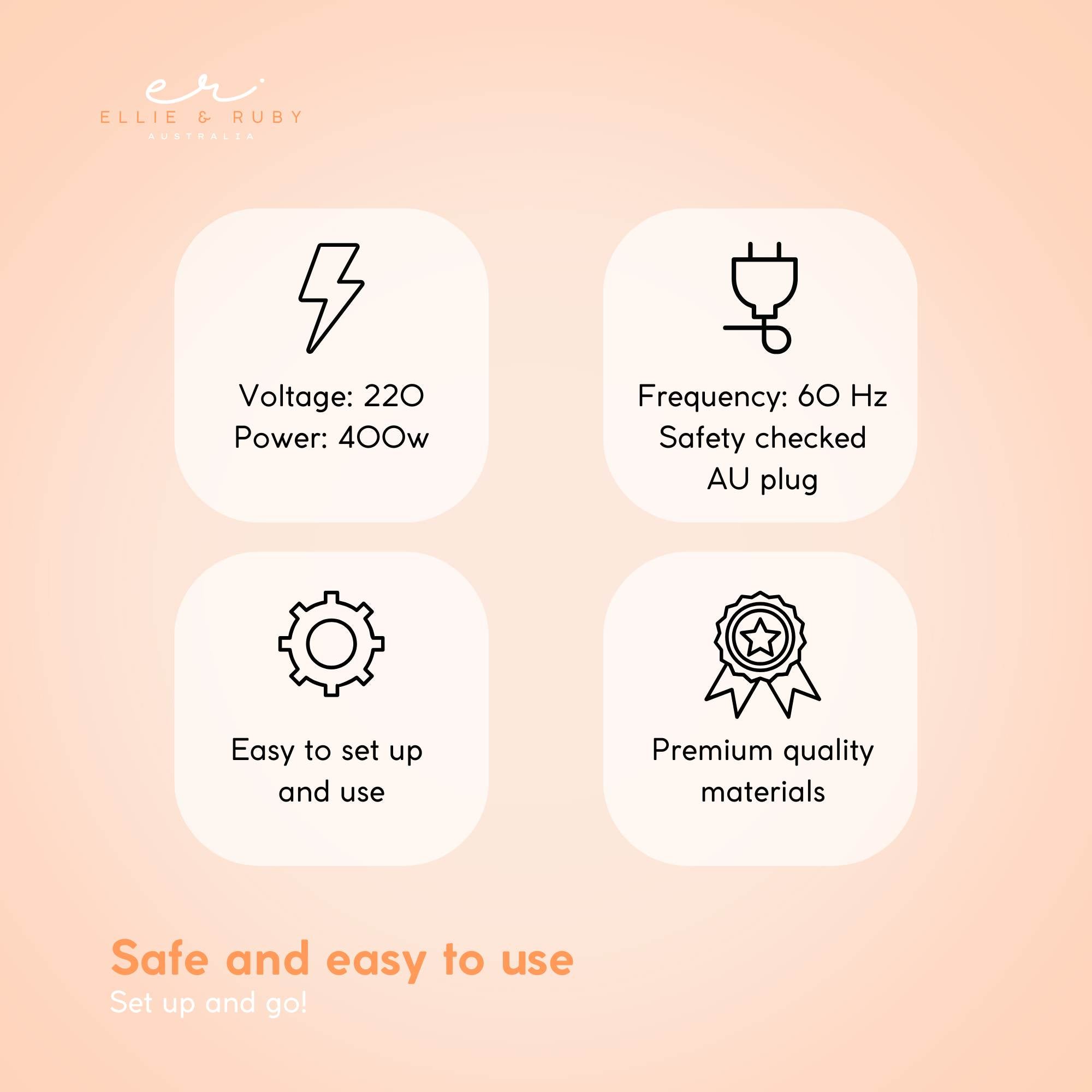 2 In 1 Facial and Hair Steamer Face Skin Portable Table Top Steam Ozone Machine 8