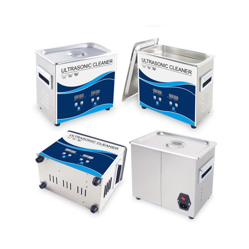 3.2L Digital Ultrasonic Cleaner Jewelry Ultra Sonic Bath Degas Parts Cleaning 5