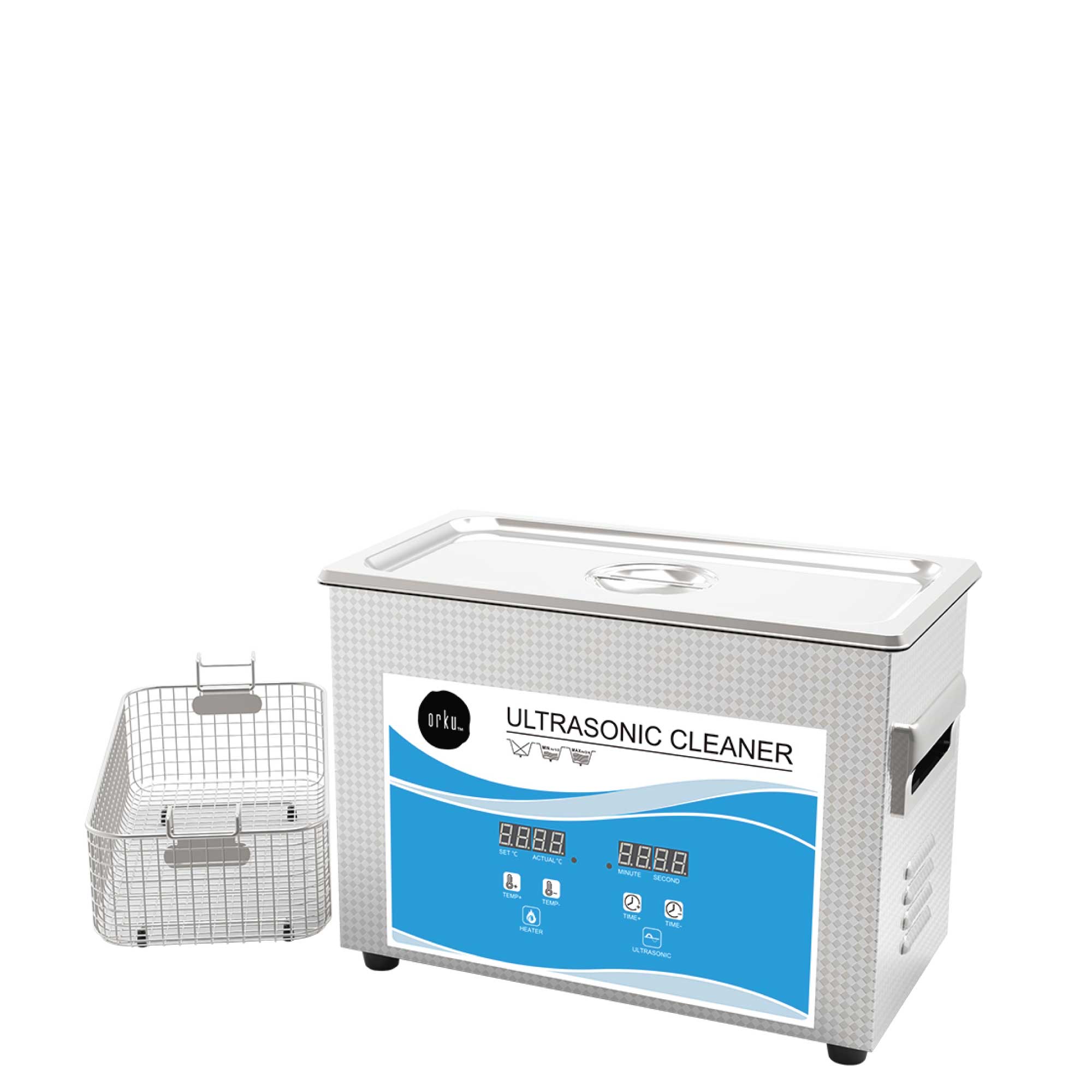 4.5L Digital Ultrasonic Cleaner - Ultra Sonic Bath Jewellery Cleaning 5