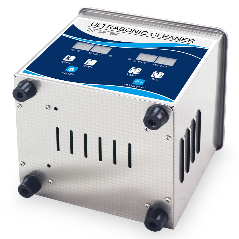 1.3L Digital Ultrasonic Cleaner Jewelry Ultra Sonic Bath Degas Parts Cleaning 5