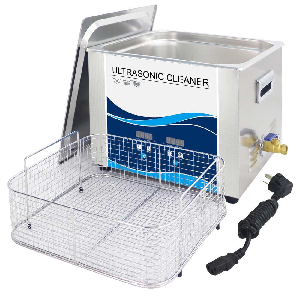 15L Digital Ultrasonic Cleaner Jewelry Ultra Sonic Bath Degas Parts Cleaning 3