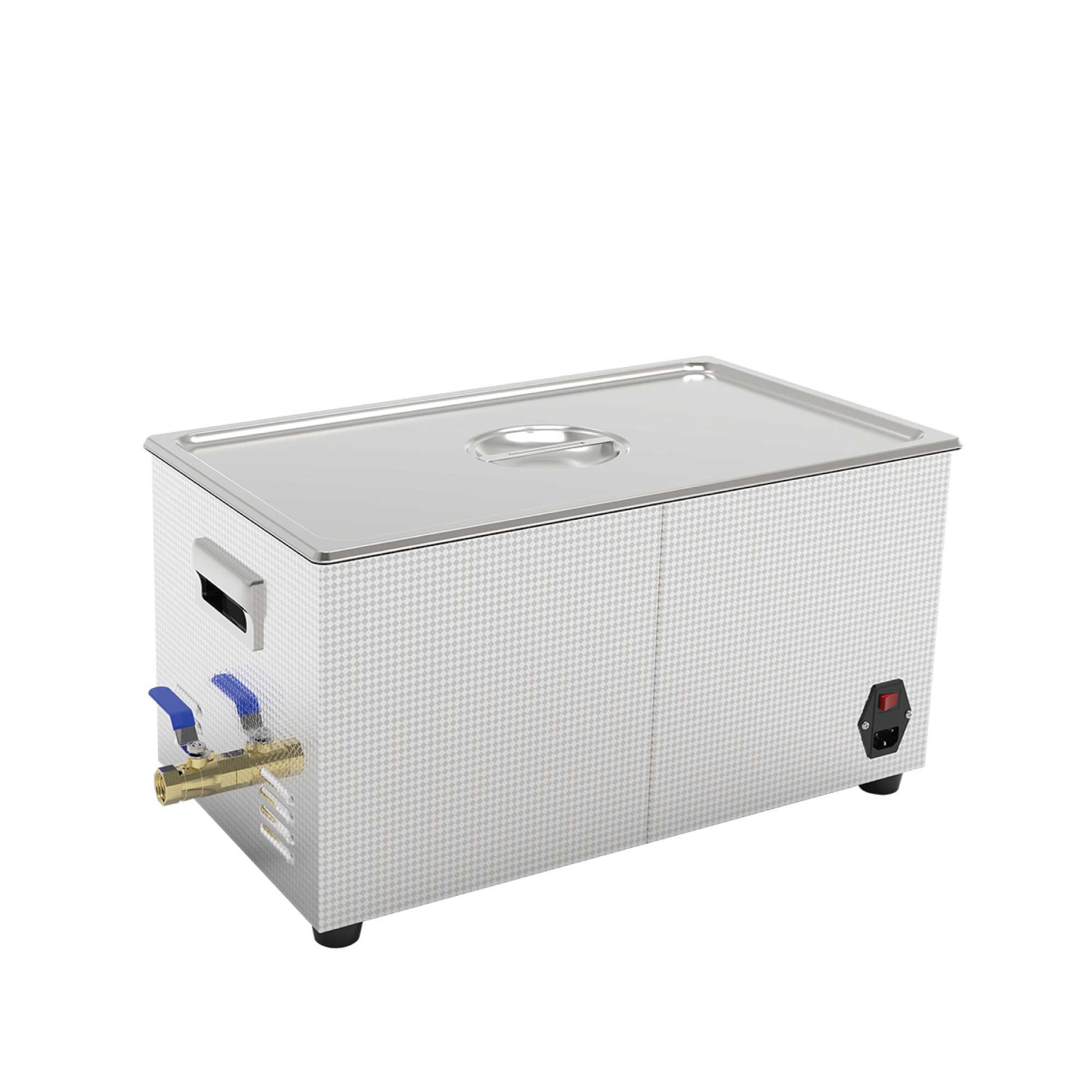 22L Digital Ultrasonic Cleaner Jewelry Ultra Sonic Bath Degas Parts Cleaning 5