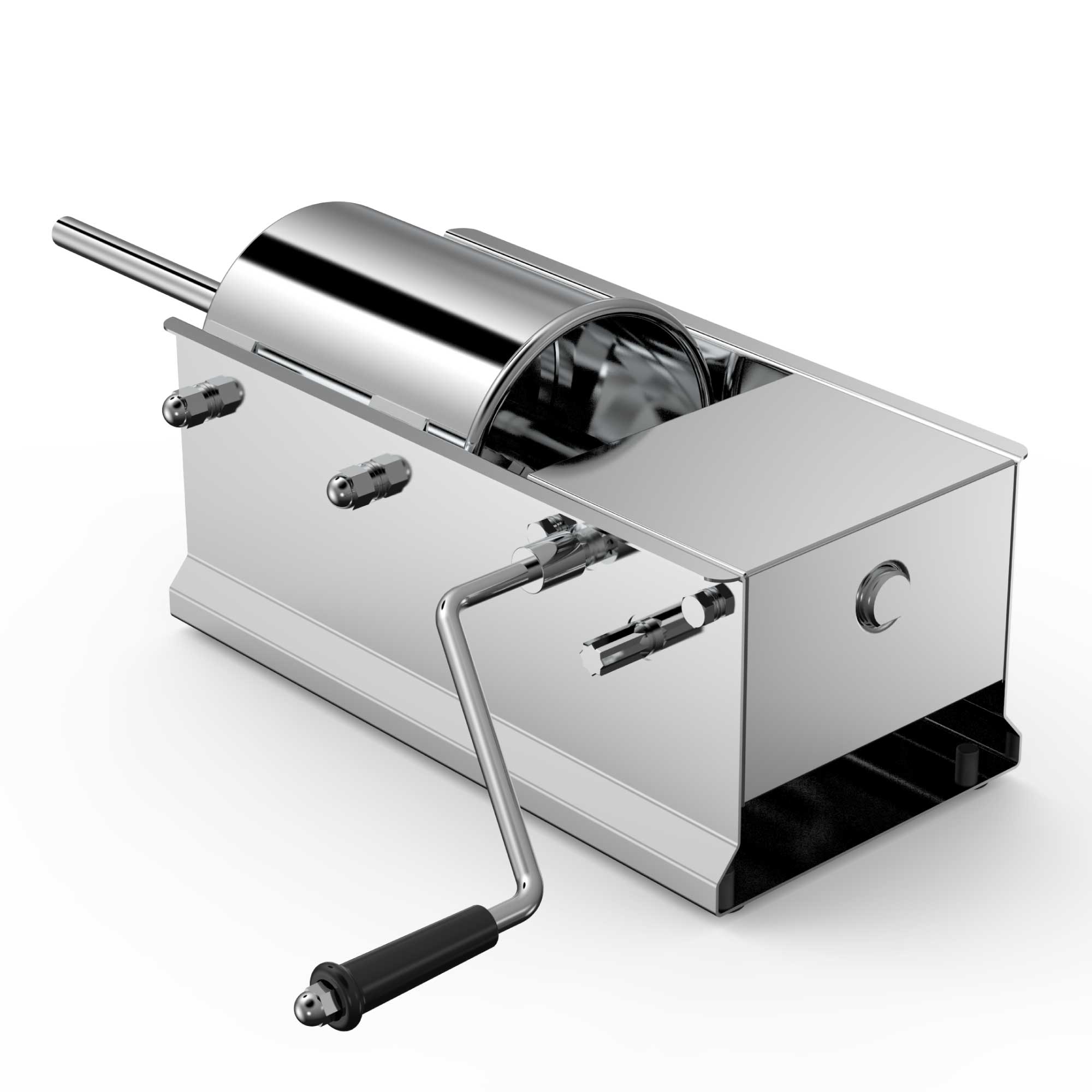 3L Manual Horizontal Sausage Filler - Stainless Stuffer Meat Press Machine 4