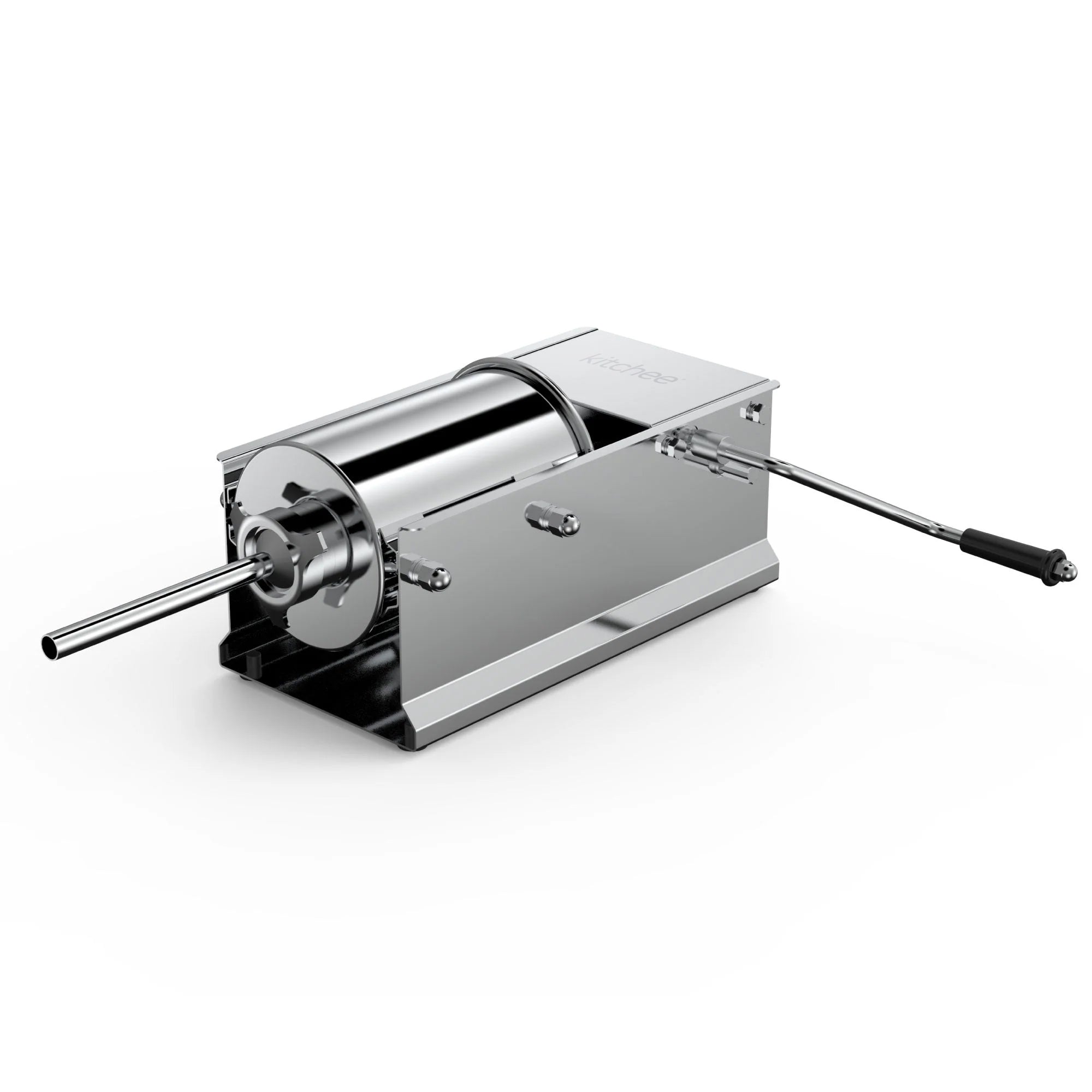 7L Manual Horizontal Sausage Filler - Stainless Stuffer Meat Press Machine 3