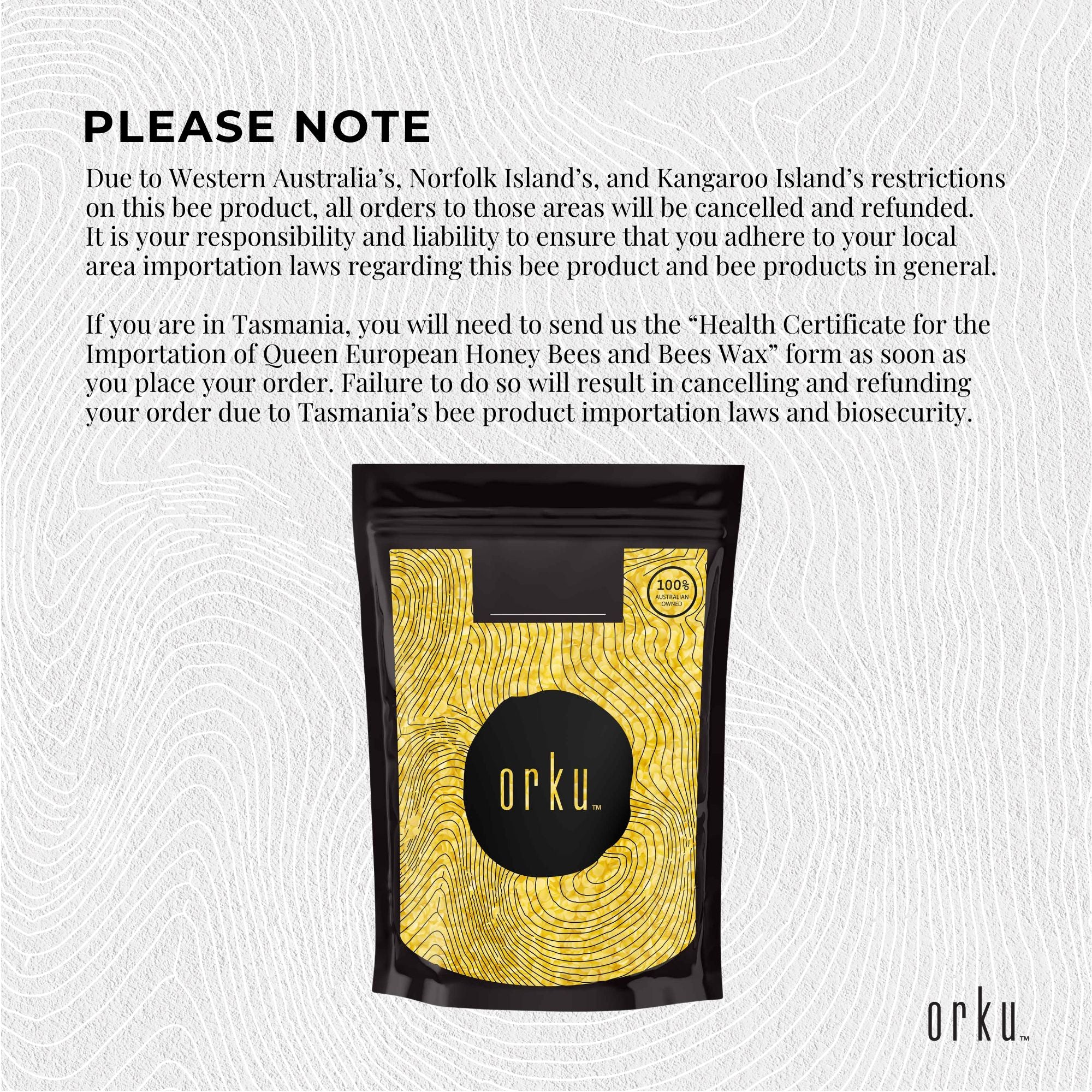 100g Orku Organic Beeswax Pellets Yellow - Cosmetic Grade Quality Pure Bees Wax 11