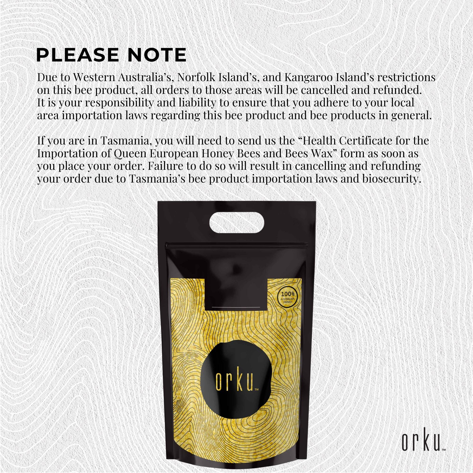 5kg Orku Organic Beeswax Pellets Yellow - Cosmetic Grade Quality Pure Bees Wax 11