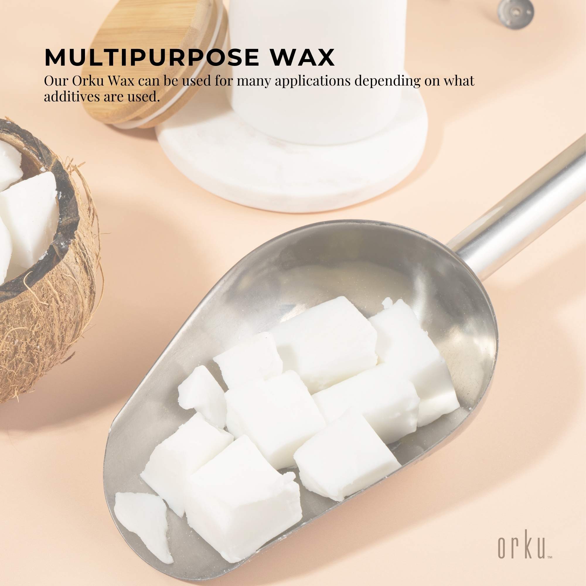 400g Paraffin Wax Blocks - Refined Hard Unscented 60/62 Chunk Candle Soap Making 5