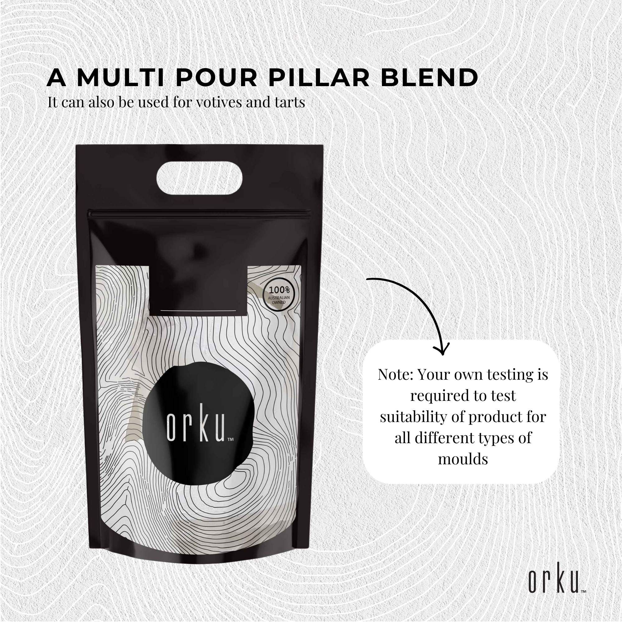 5Kg Paraffin Wax Blocks - Refined Hard Unscented Chunks 60/62 Candle Soap Making 6