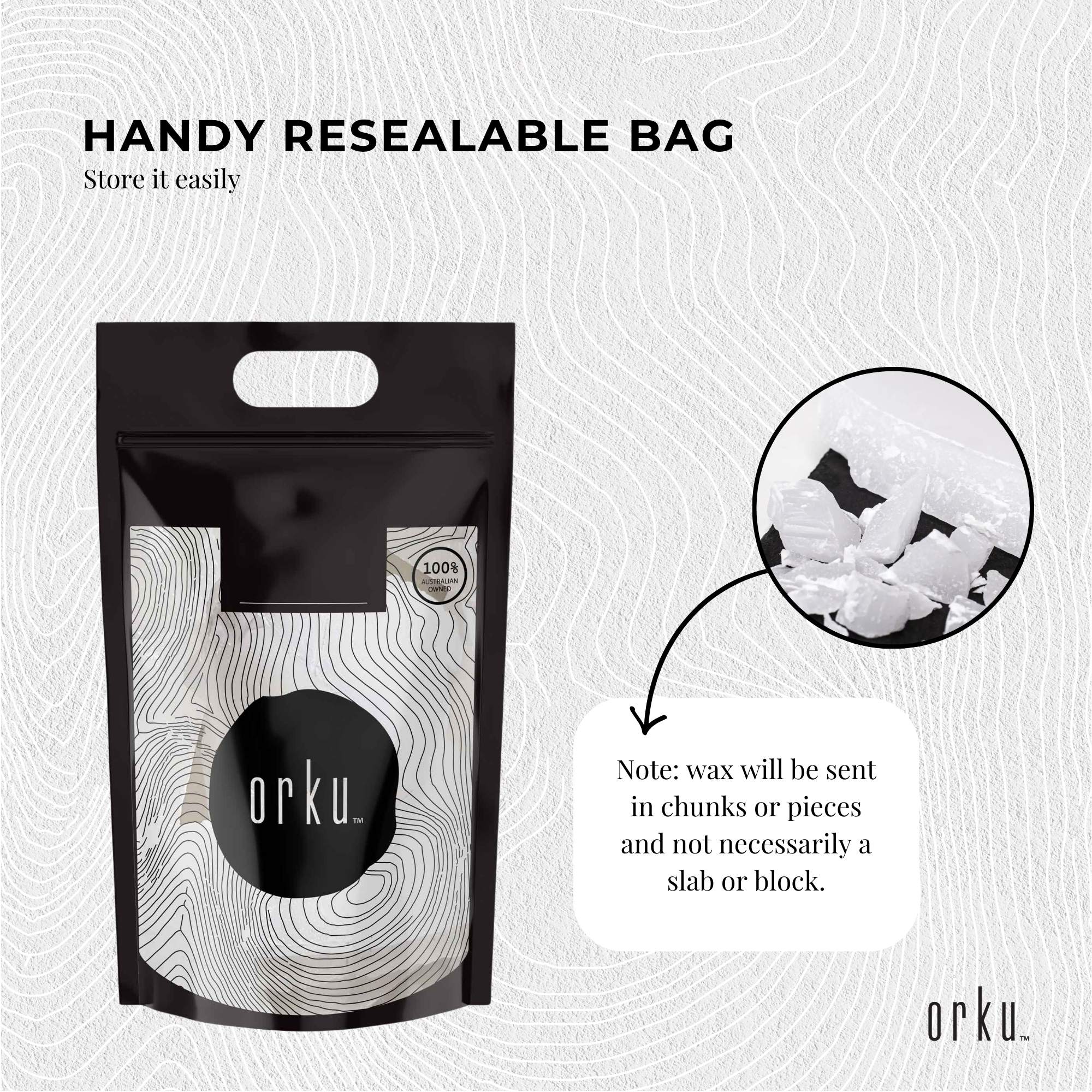 Bulk 10Kg Paraffin Wax Blocks - Refined Hard Unscented Chunks 60/62 Candle Making 4