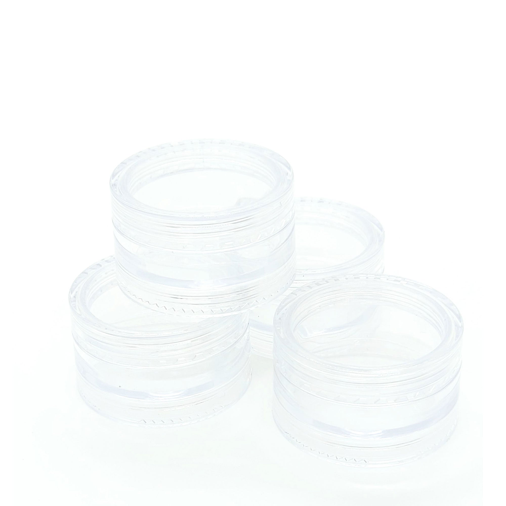 10x 3ml Lip Balm Containers Jars + Lids - Small Cosmetic Cream Sample Pot 5