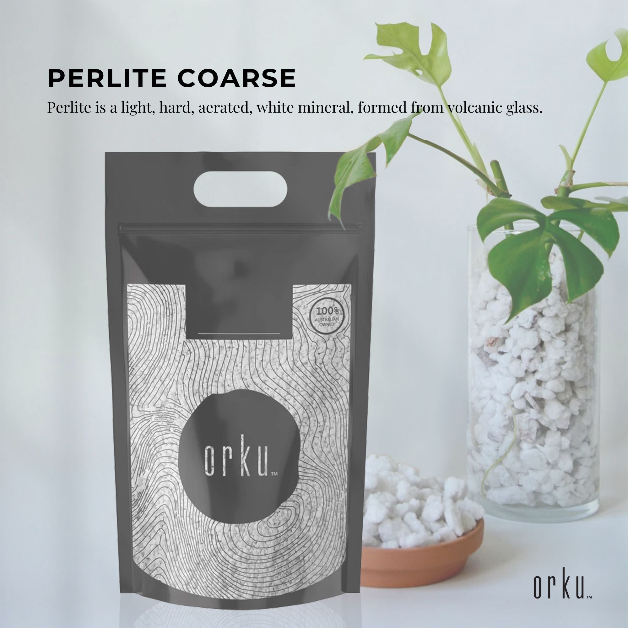 5L Perlite Coarse Premium Soil Expanded Medium Plants Hydroponics 3