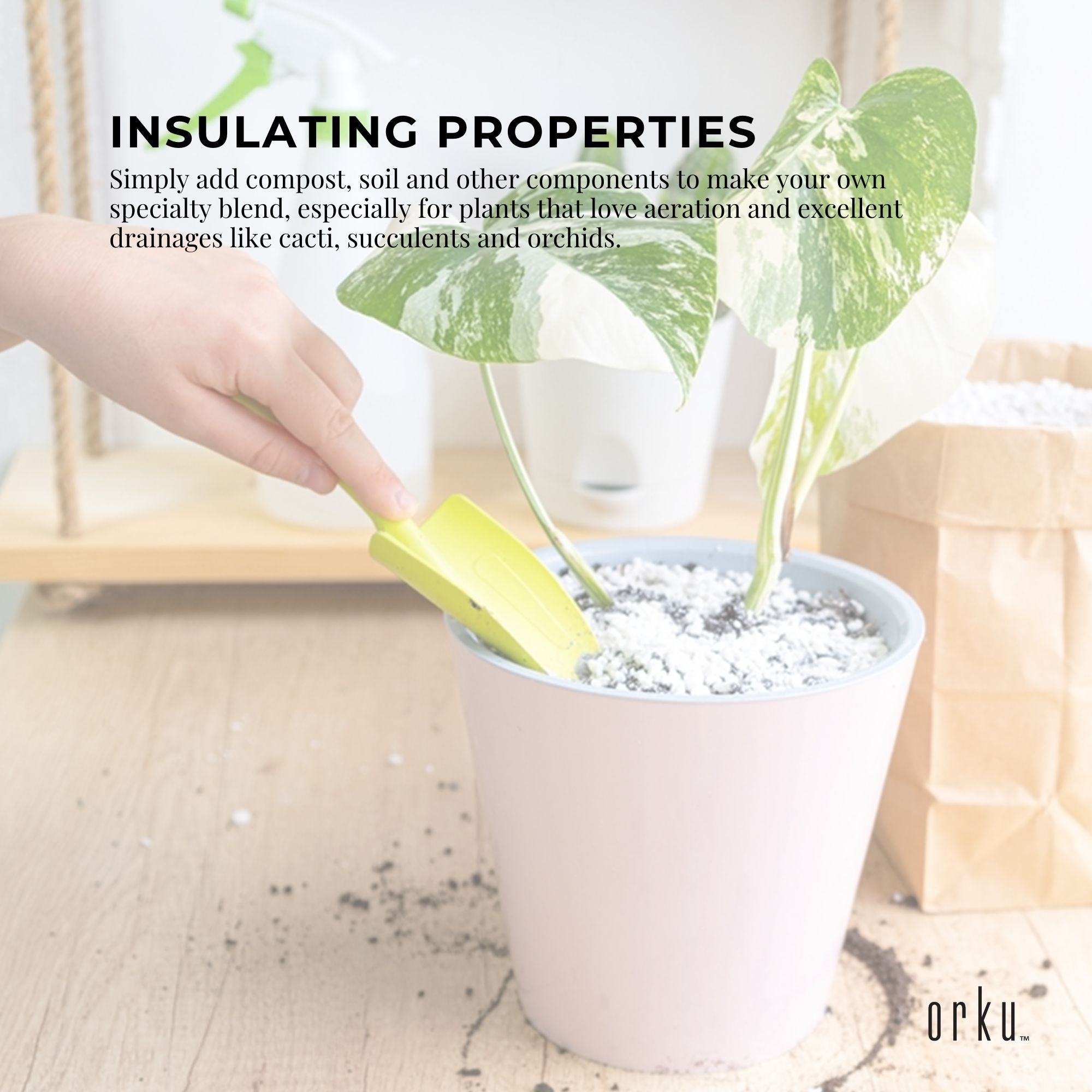 5L Perlite Coarse Premium Soil Expanded Medium Plants Hydroponics 8