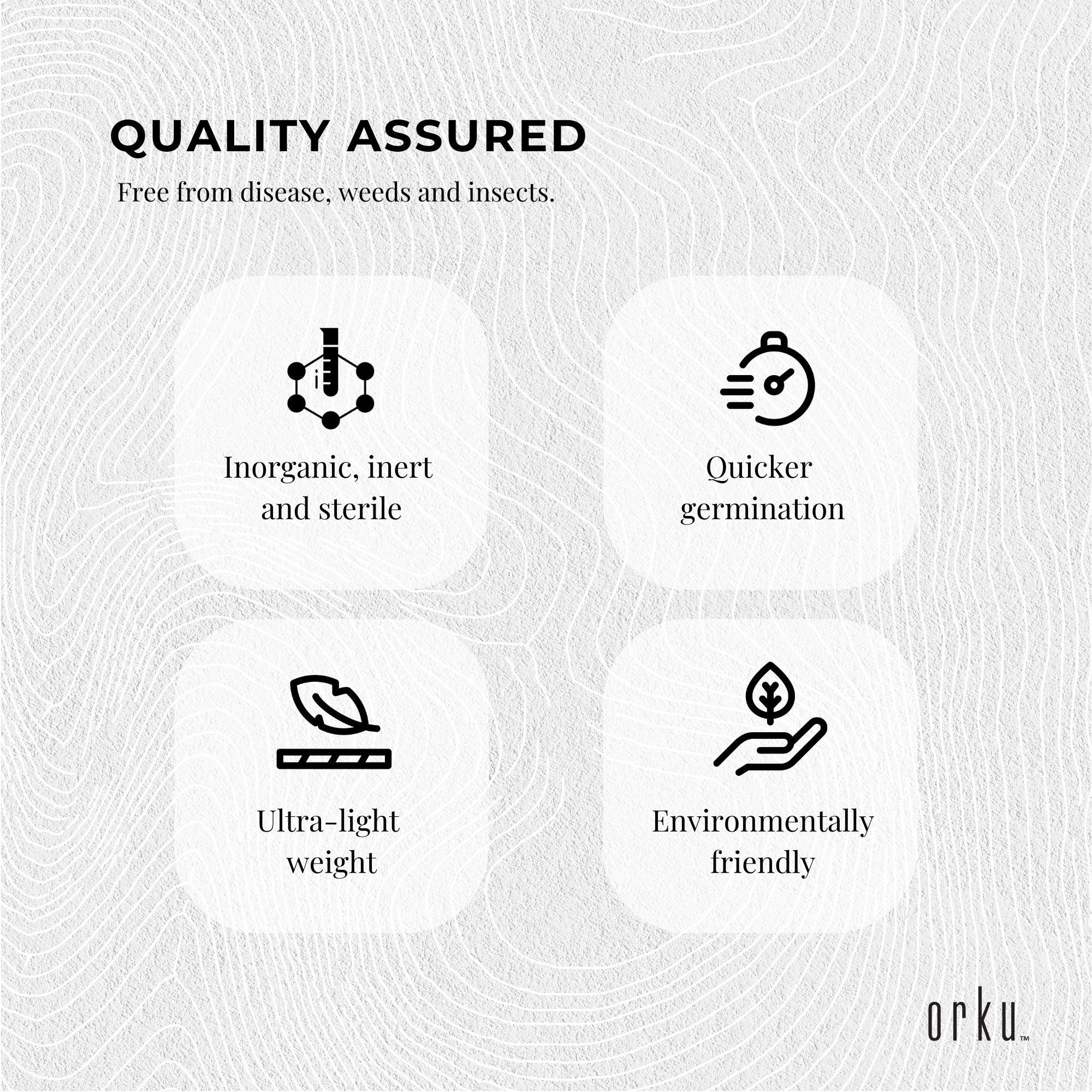 20L Perlite Coarse Premium Soil Expanded Medium Plants Hydroponics 9