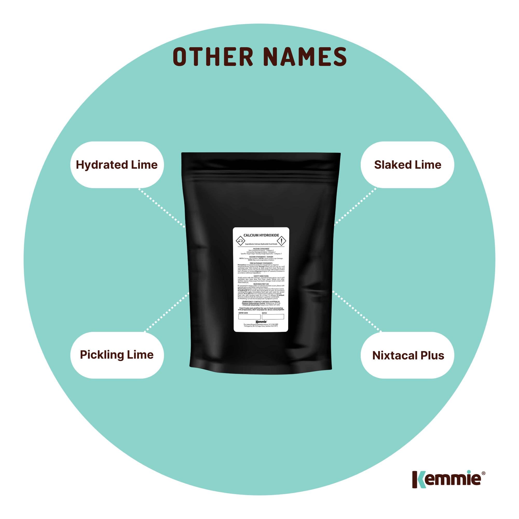 400g Food Grade Calcium Hydroxide Powder - FCC Hydrated Slaked Pickling Lime 6