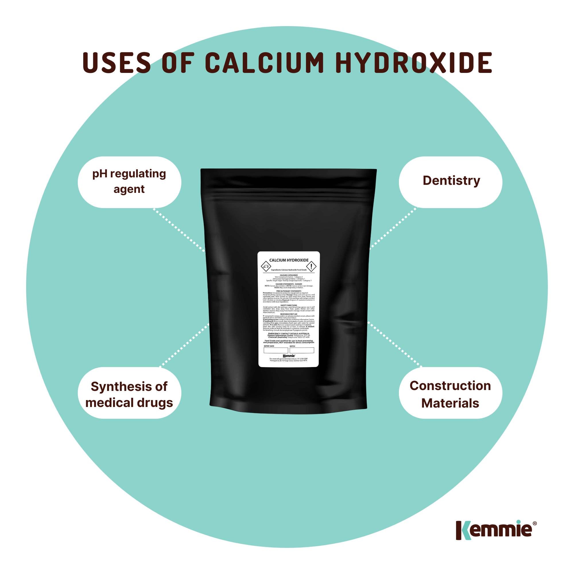 400g Food Grade Calcium Hydroxide Powder - FCC Hydrated Slaked Pickling Lime 8