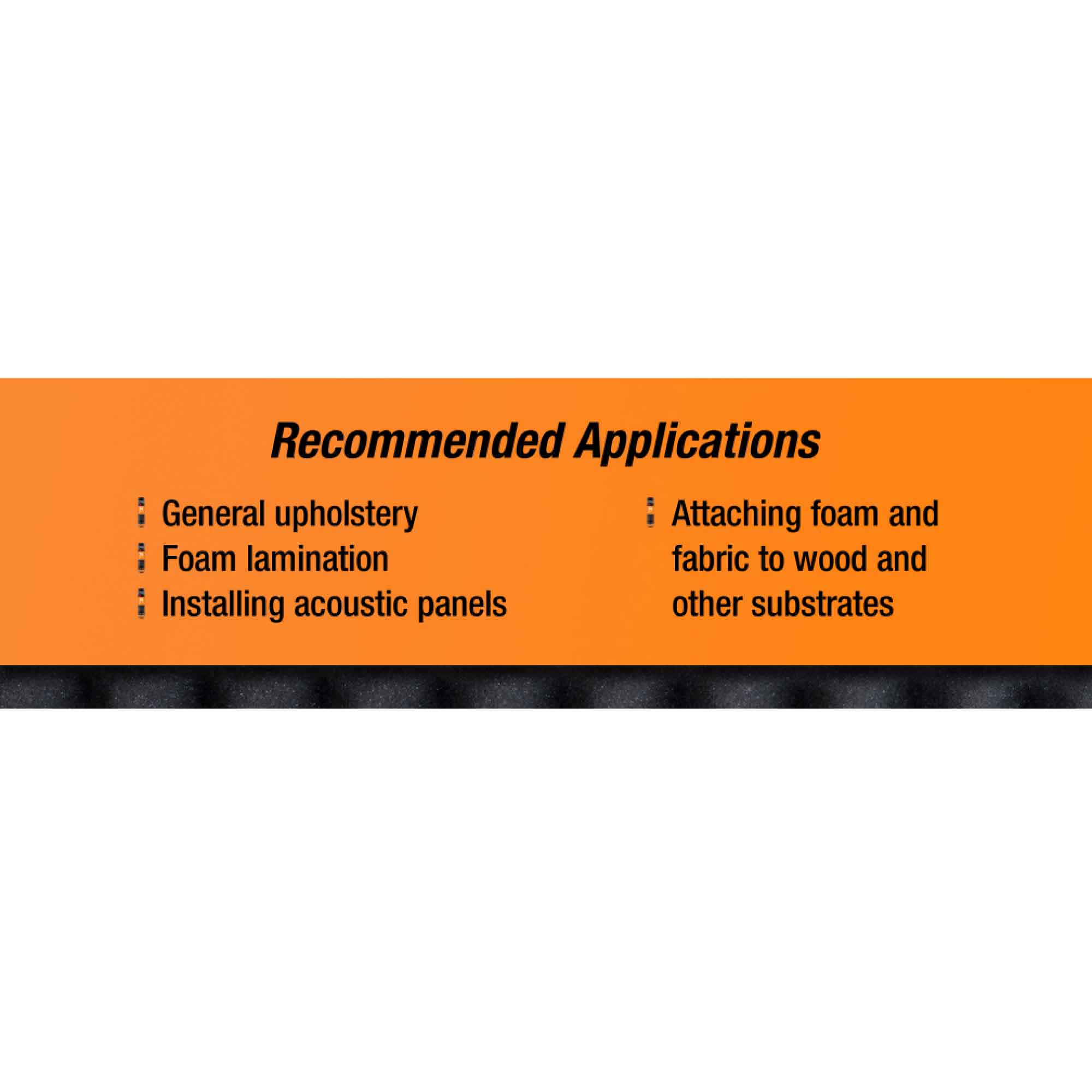 3M 74 Foam Fast Spray Adhesive 499ml Orange Fabric Fast Drying Instant Bond Glue 4