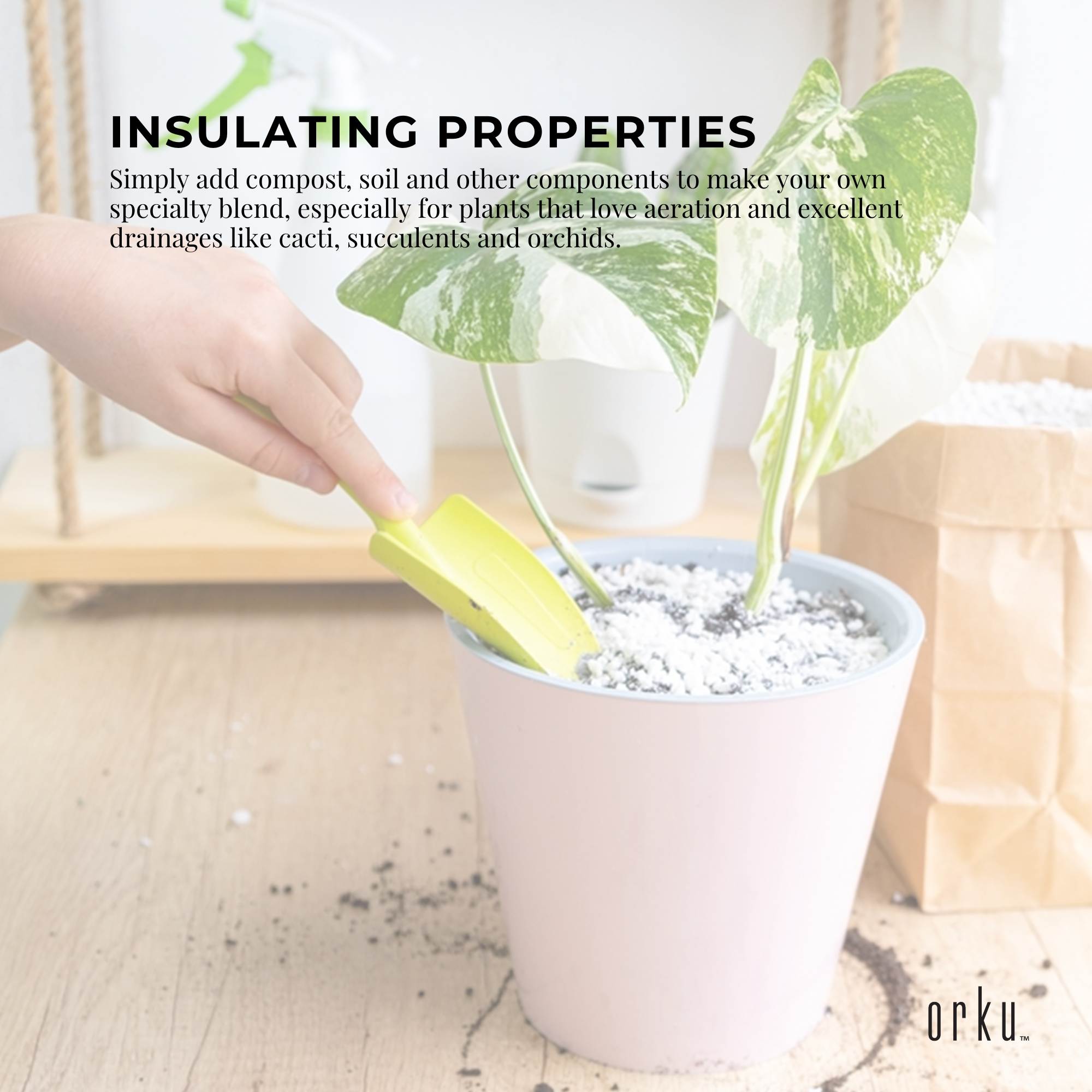 50L Perlite Medium Premium Soil Expanded Plant Growing Media Plants Hydroponics 8