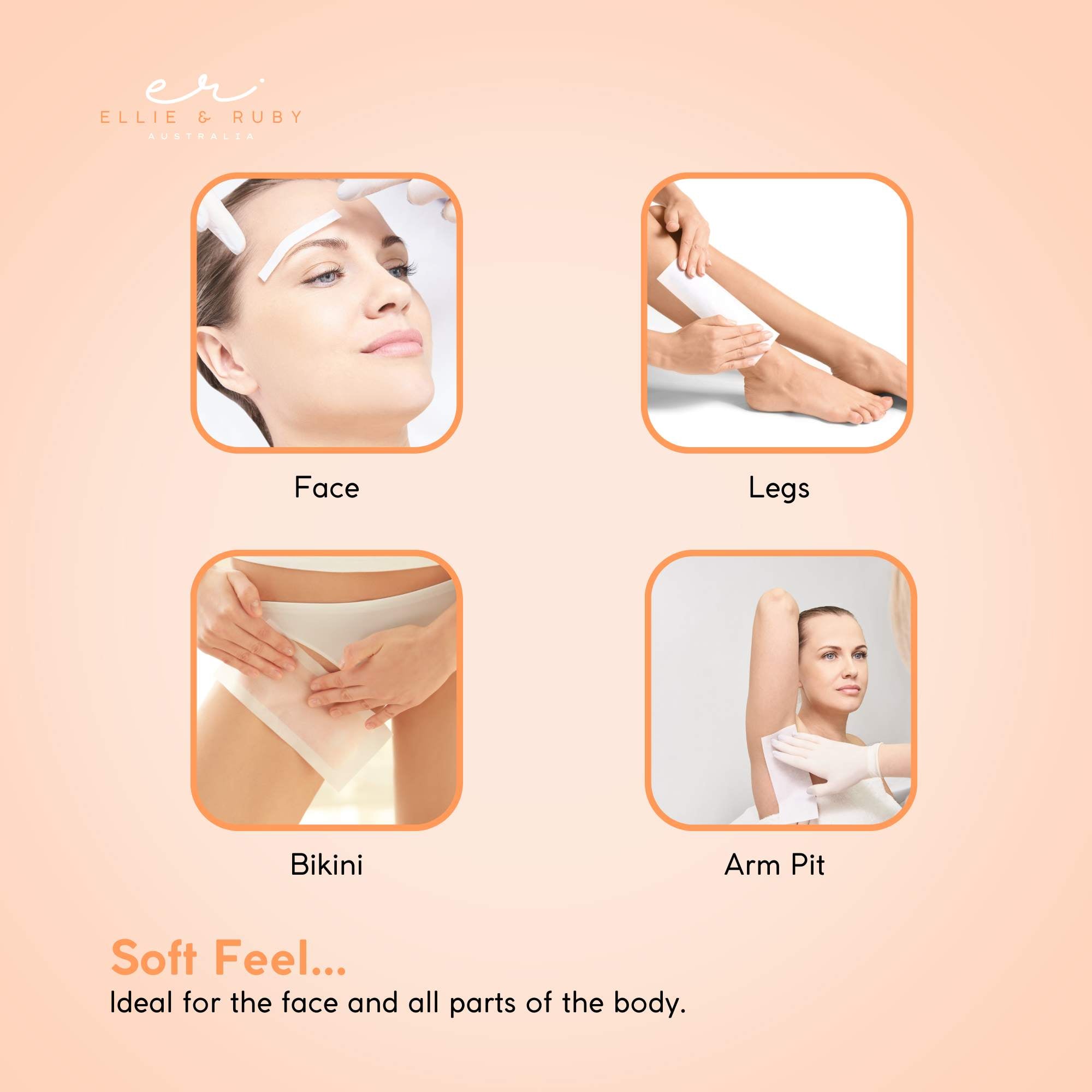 400g Soft Wax Hair Removal - Aloe Vera Depilatory For Salon Pot Warmer 6