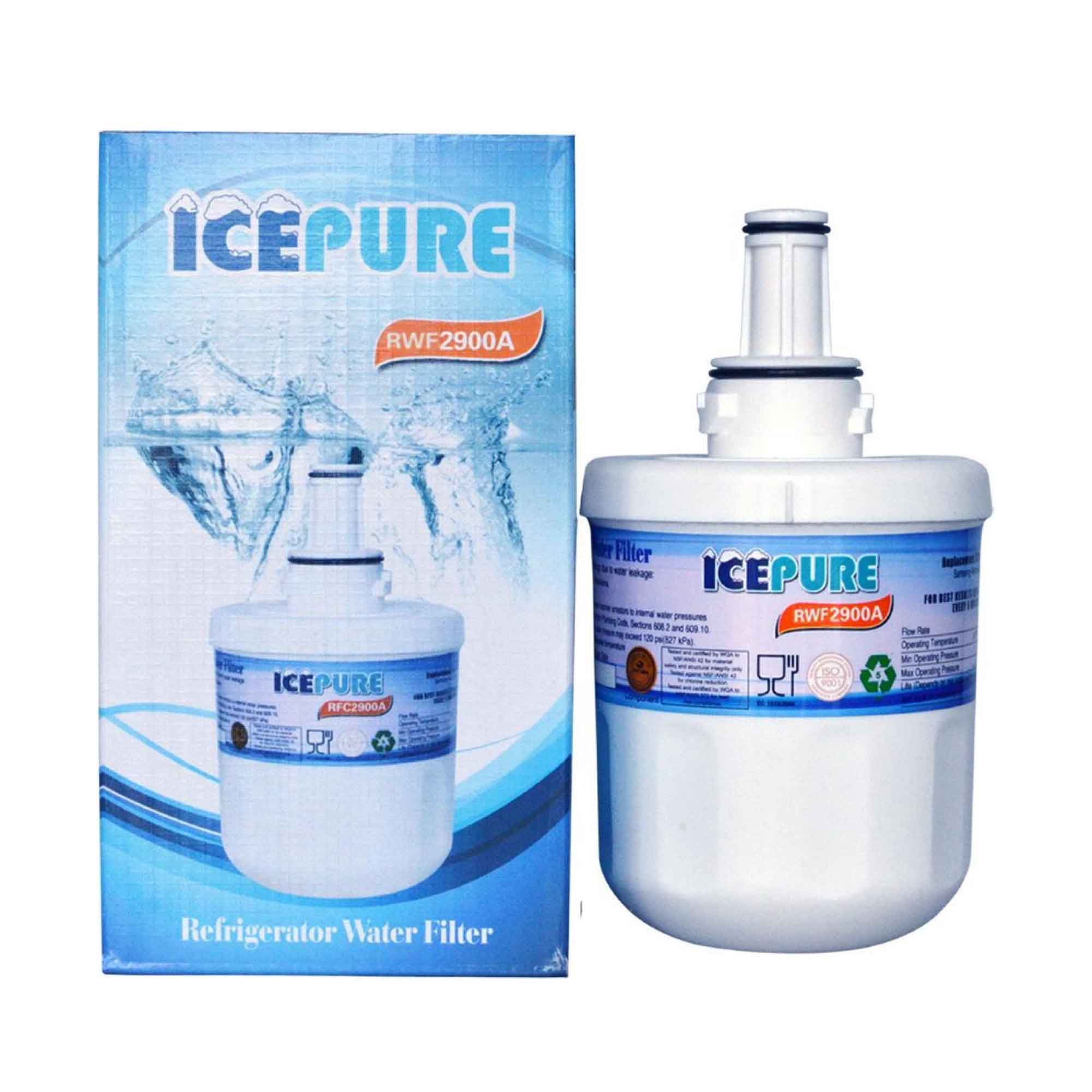 FRIDGE WATER FILTER RWF2900A RFC2900A 2 Steps For RFC1100A Icepure 3