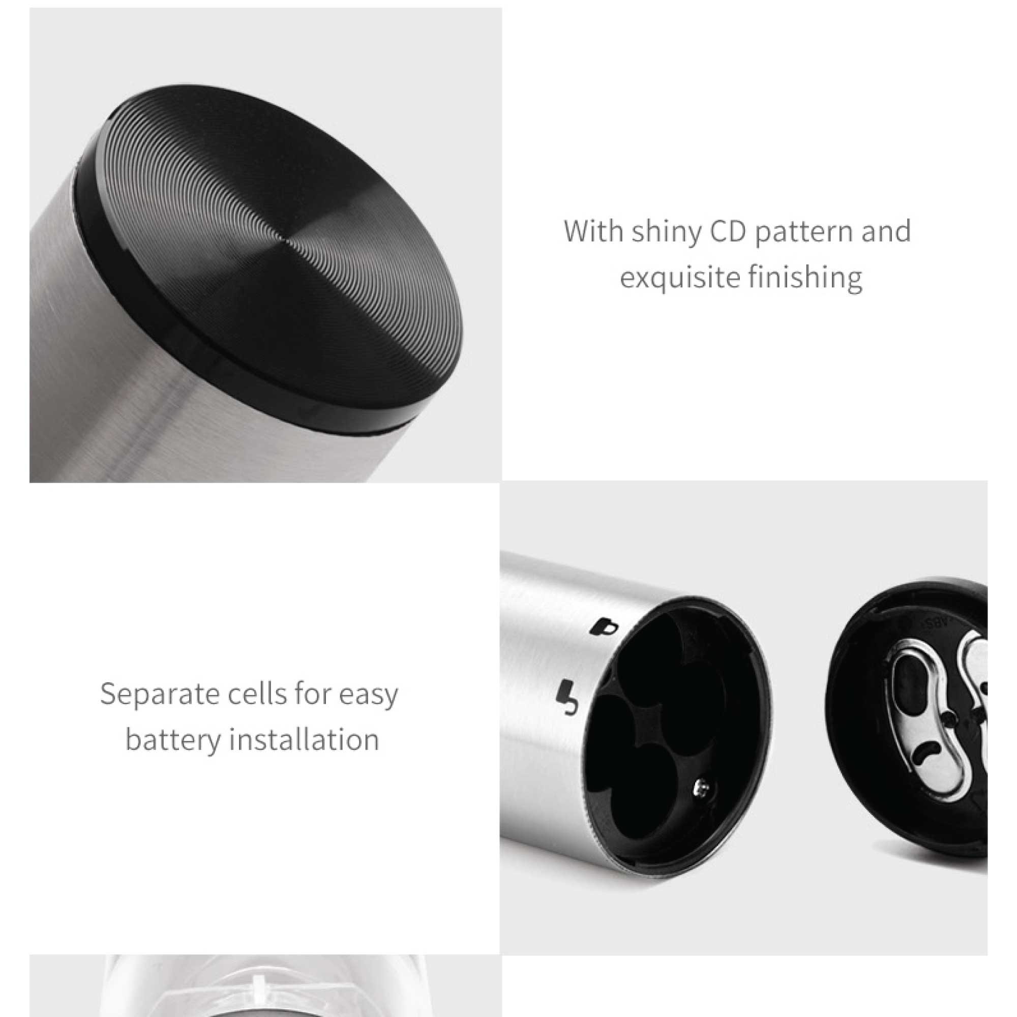 Electric Wine Bottle Opener Set - Automatic Corkscrew Pourer Pump Sealer Cutter 6