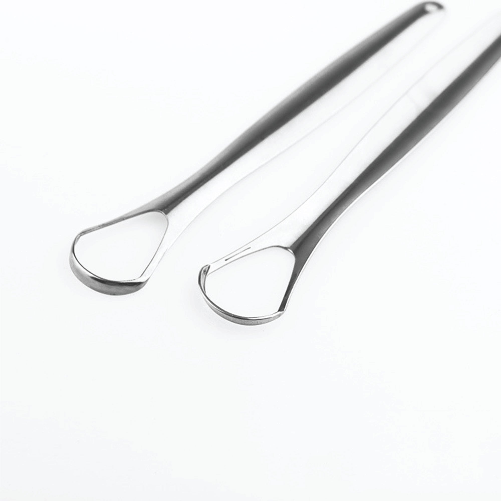 Stainless Steel Tongue Scraper Cleaner Oral Hygiene Reduce Bad Breath Metal Tool 5